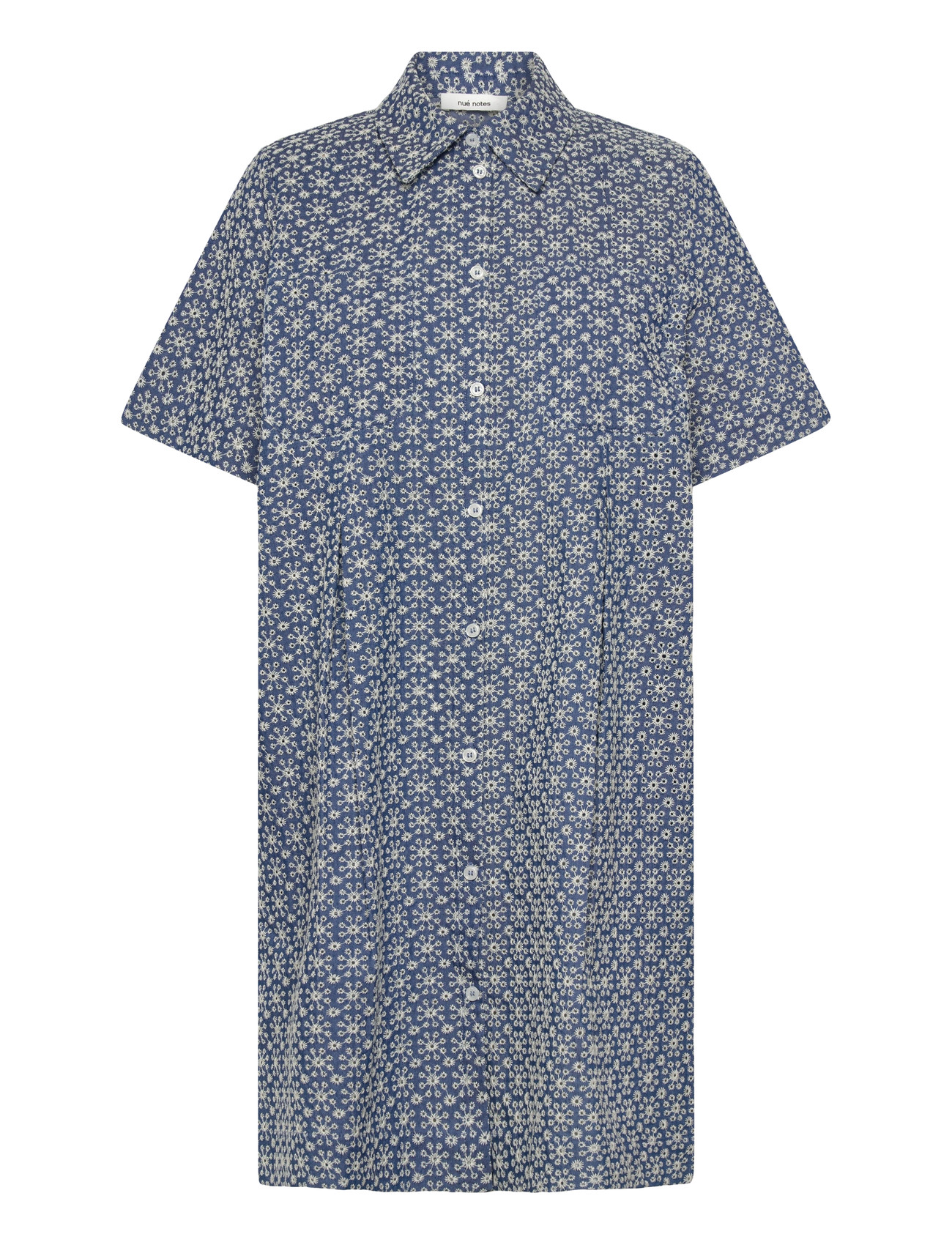 nué notes Florence Dress, 36, Blue, Kjoler > Skjortekjoler, Dame