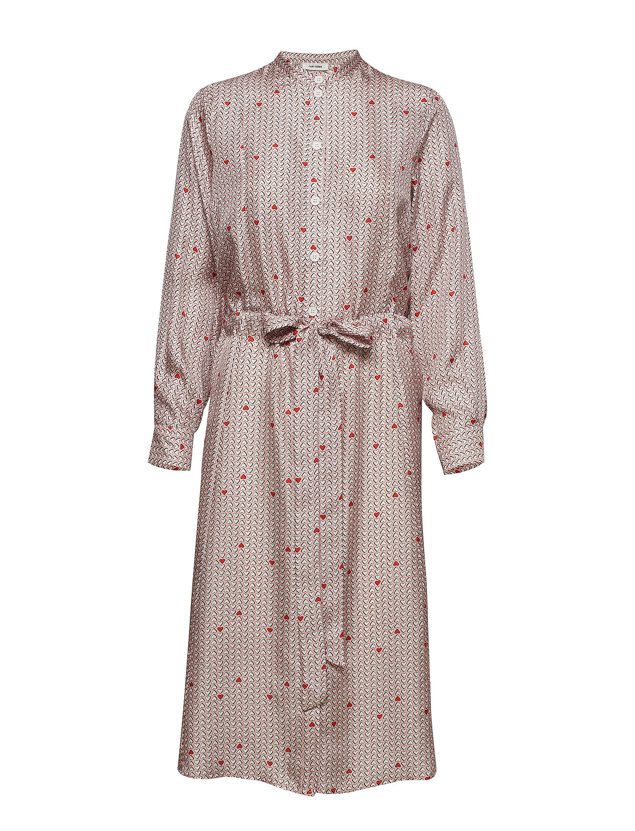 Bea Dress Jurk Knielengte Roze Nue Notes nue notes kopen in de aanbieding