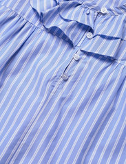 nué notes - Leon Shirt - langærmede bluser - blue stripe - 2