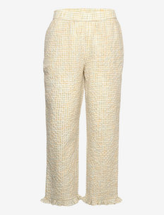 Parson Pants - broeken met rechte pijp - yellow cream