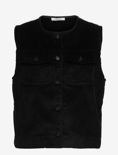 Christopher Waistcoat - vestes sans manches matelassées - black