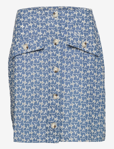 Hunter Skirt - korte nederdele - denim blue