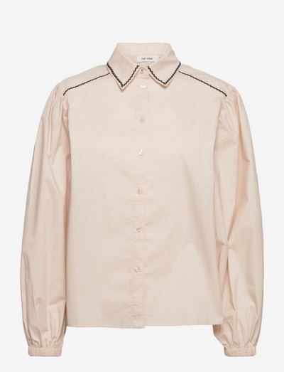 Cholet Shirt - langærmede skjorter - cloud cream