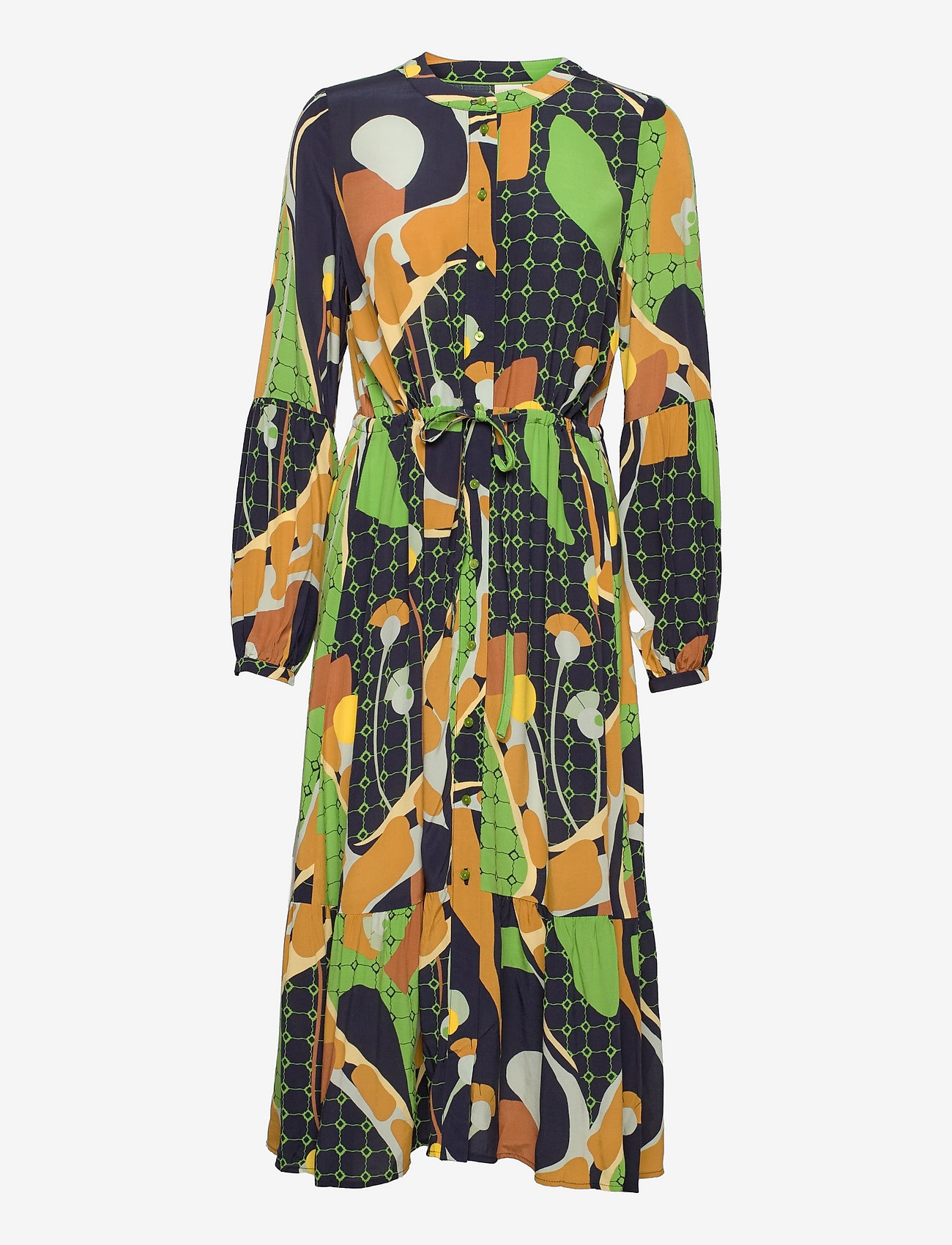 Nümph - NUCASEY DRESS - everyday dresses - foliage - 0