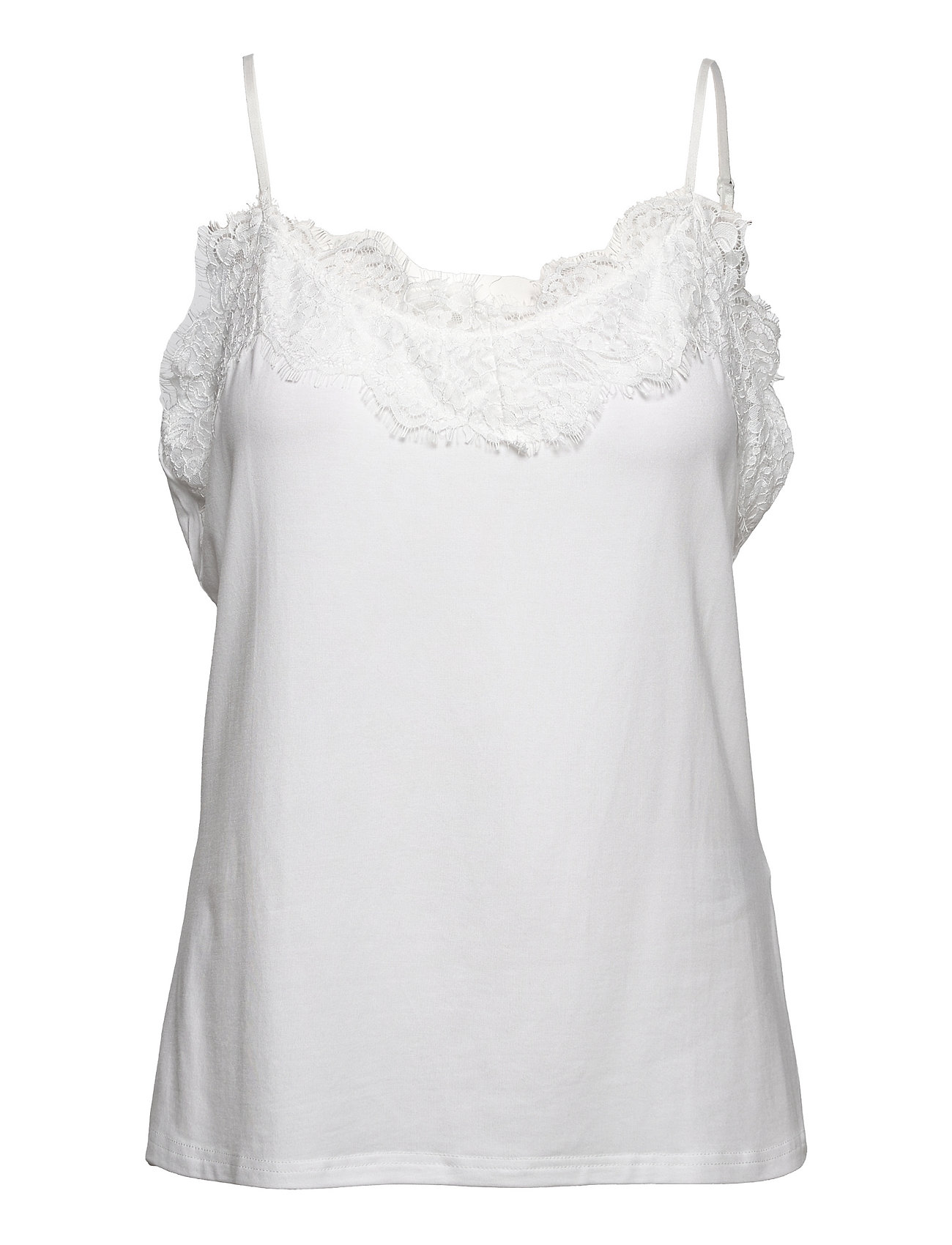 Nubowie Singlet T-shirts & Tops Sleeveless Valkoinen Nümph