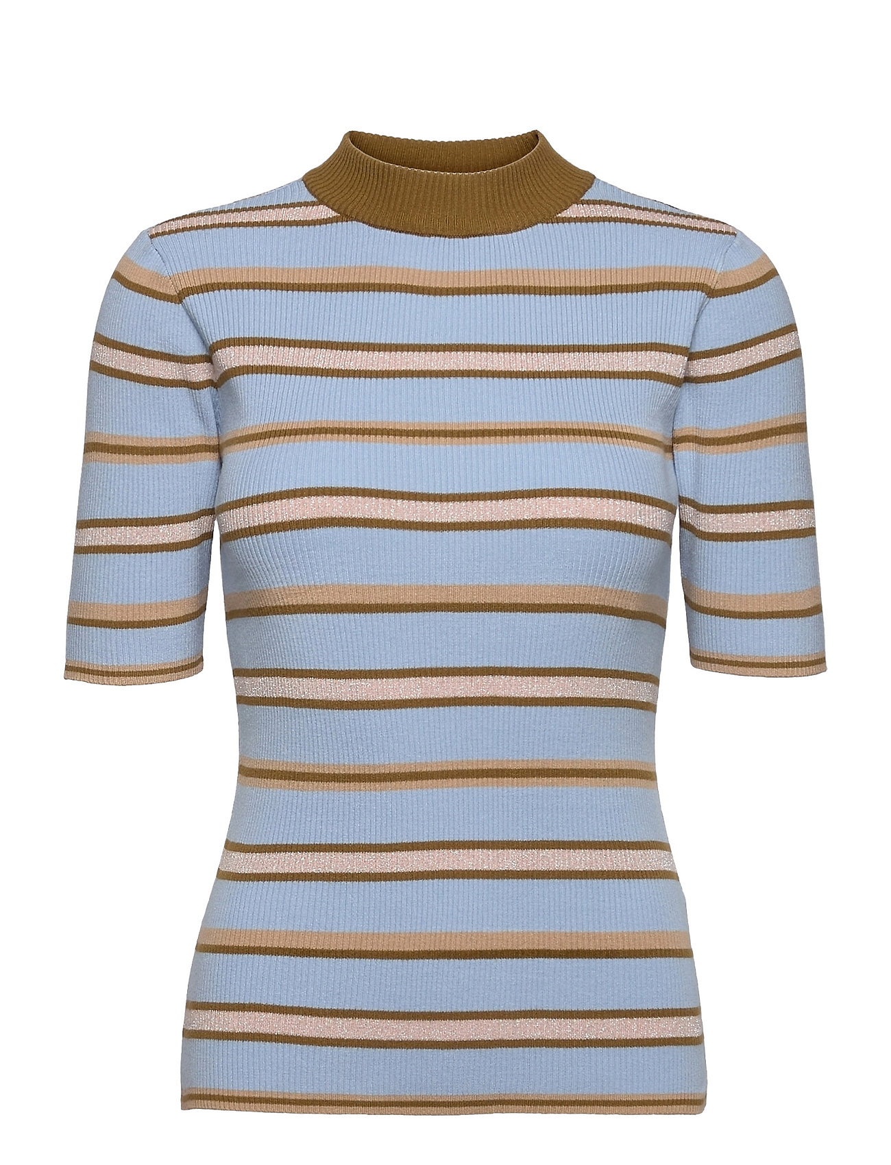 Nucamilla Pullover T-shirts & Tops Knitted T-shirts/tops Sininen Nümph