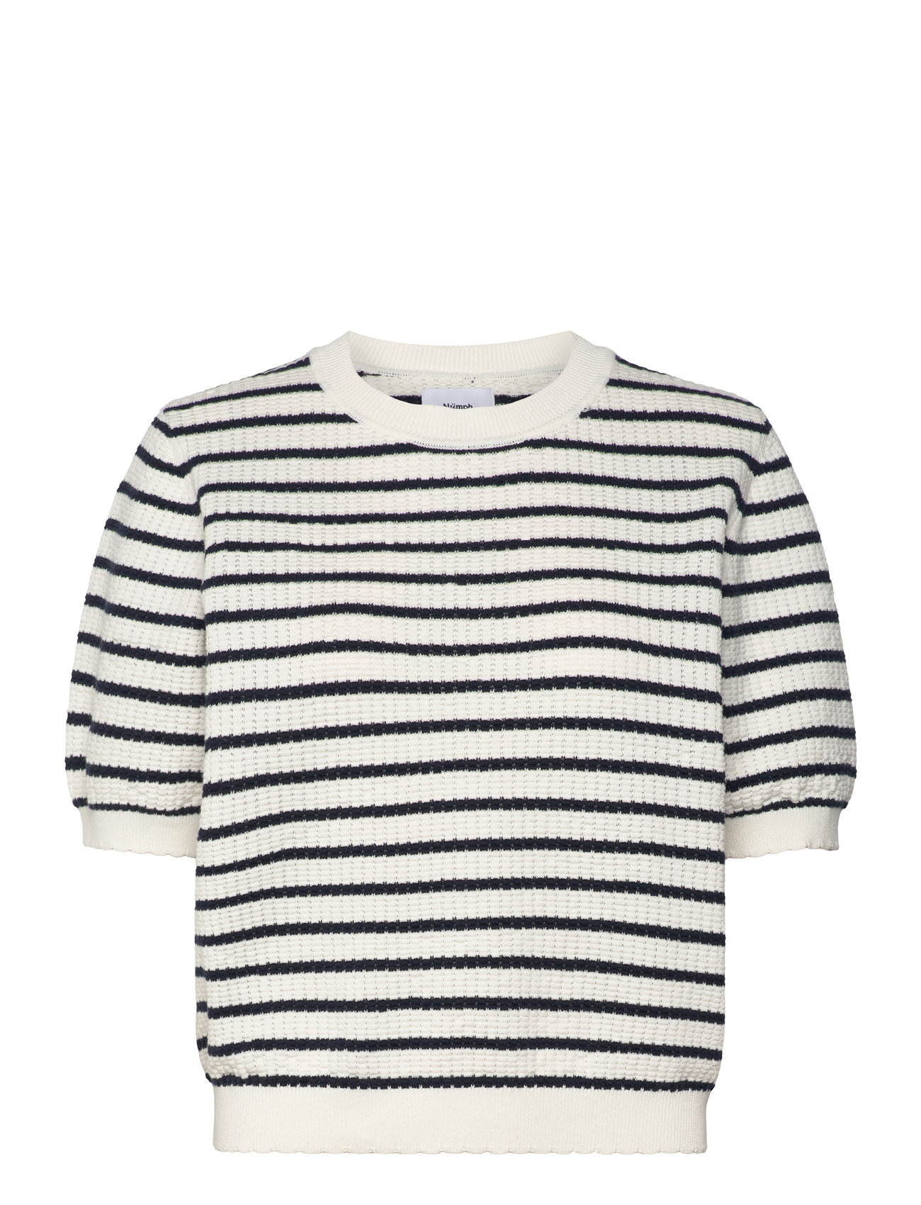 NÜMPH Nunicole Pullover - Gots Weiß - XS - Damen
