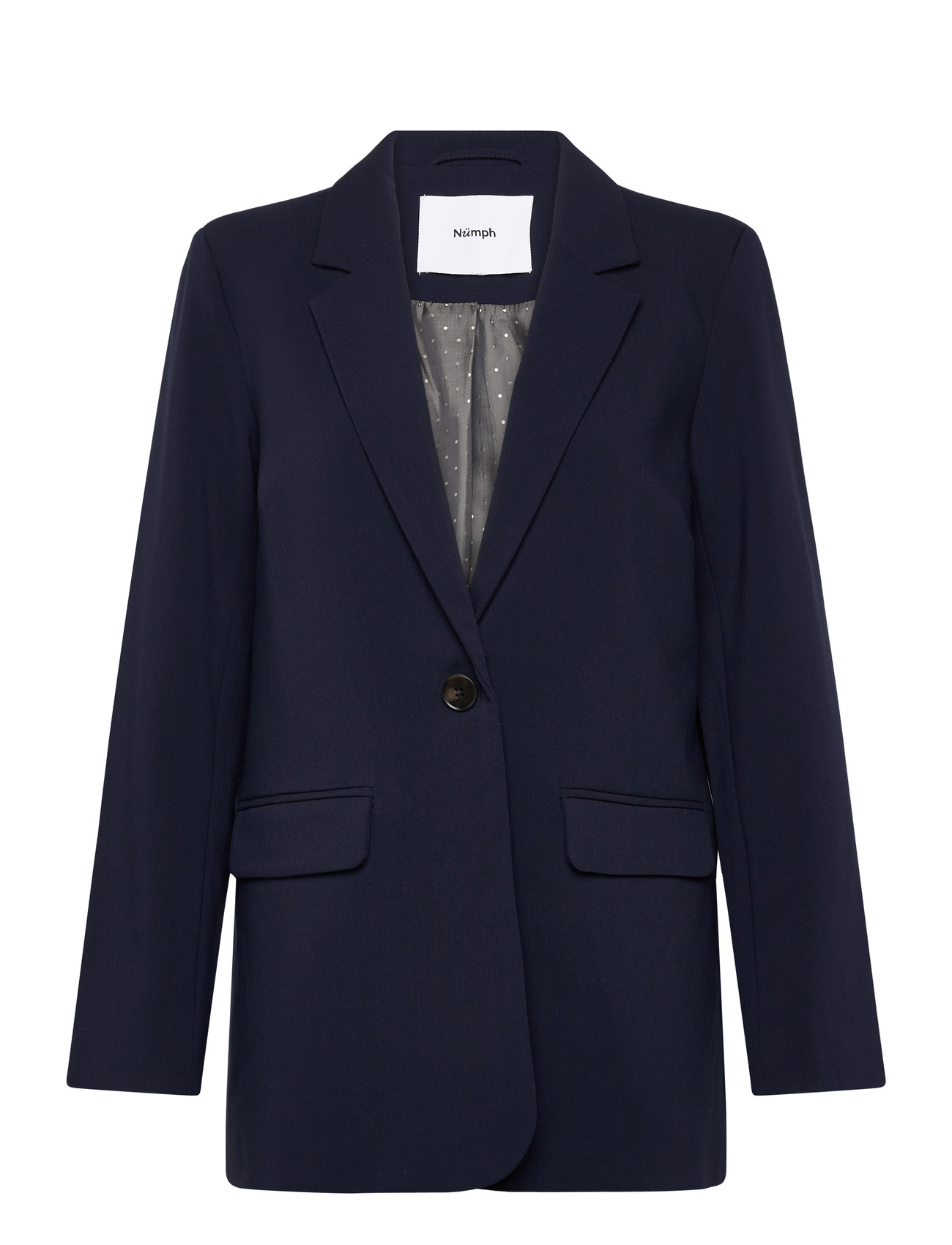 Nümph Nuronja Blazer, 40, Navy, Blazere > Enkeltradede Blazere, Dame