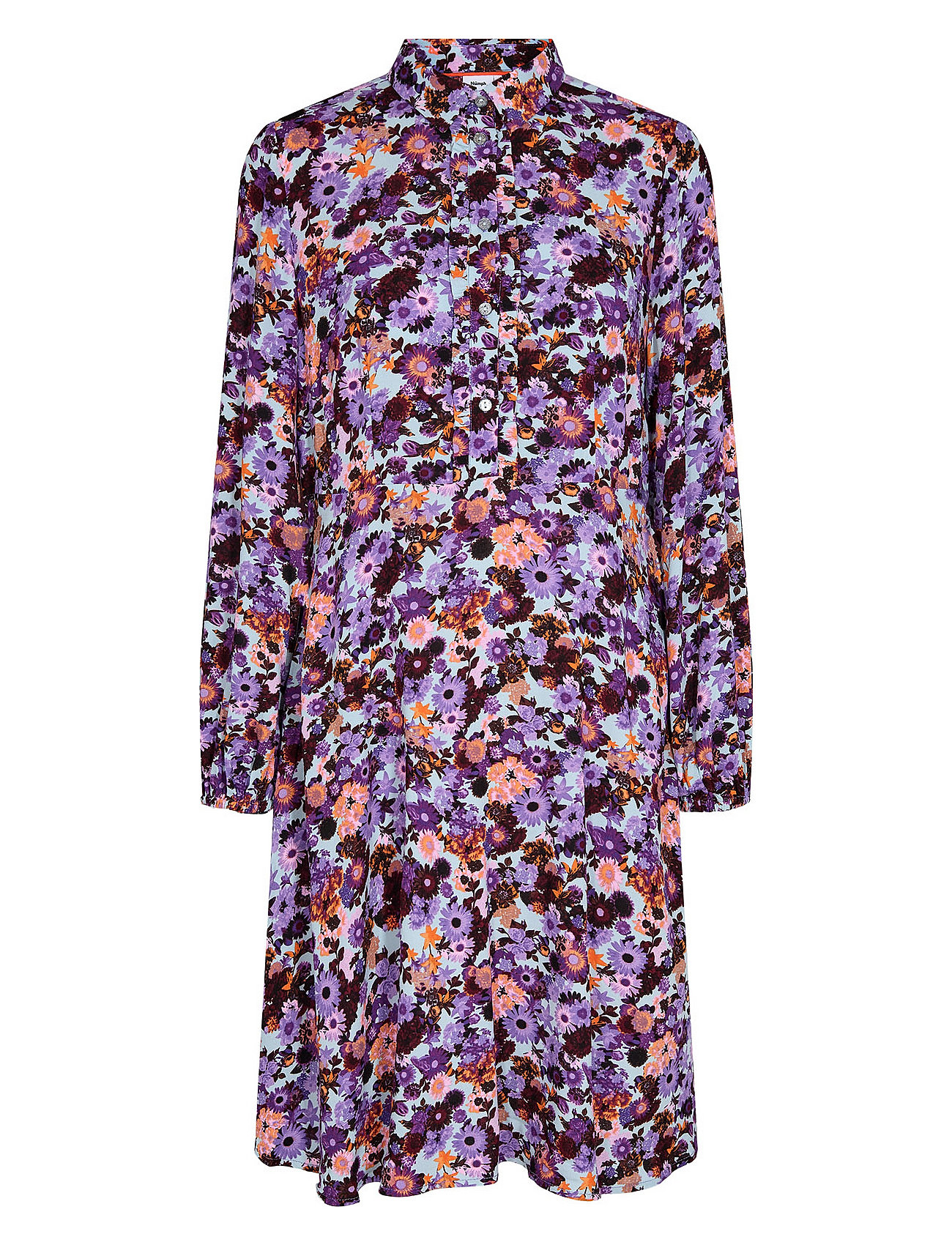 Nuwera Short Dress Knælang Kjole Purple Nümph