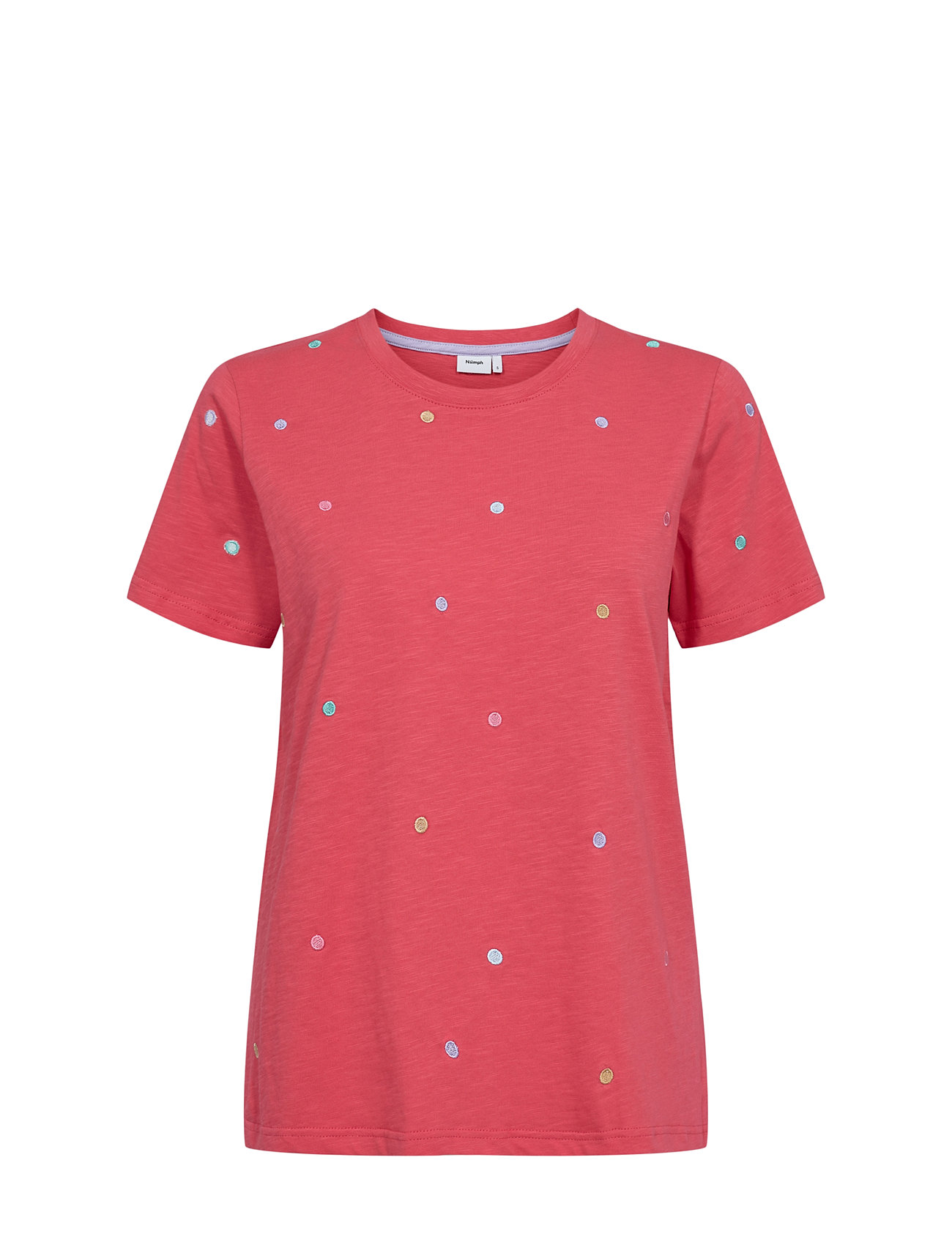 NÜMPH Nusumi T-Shirt - Gots Pink - S - Damen