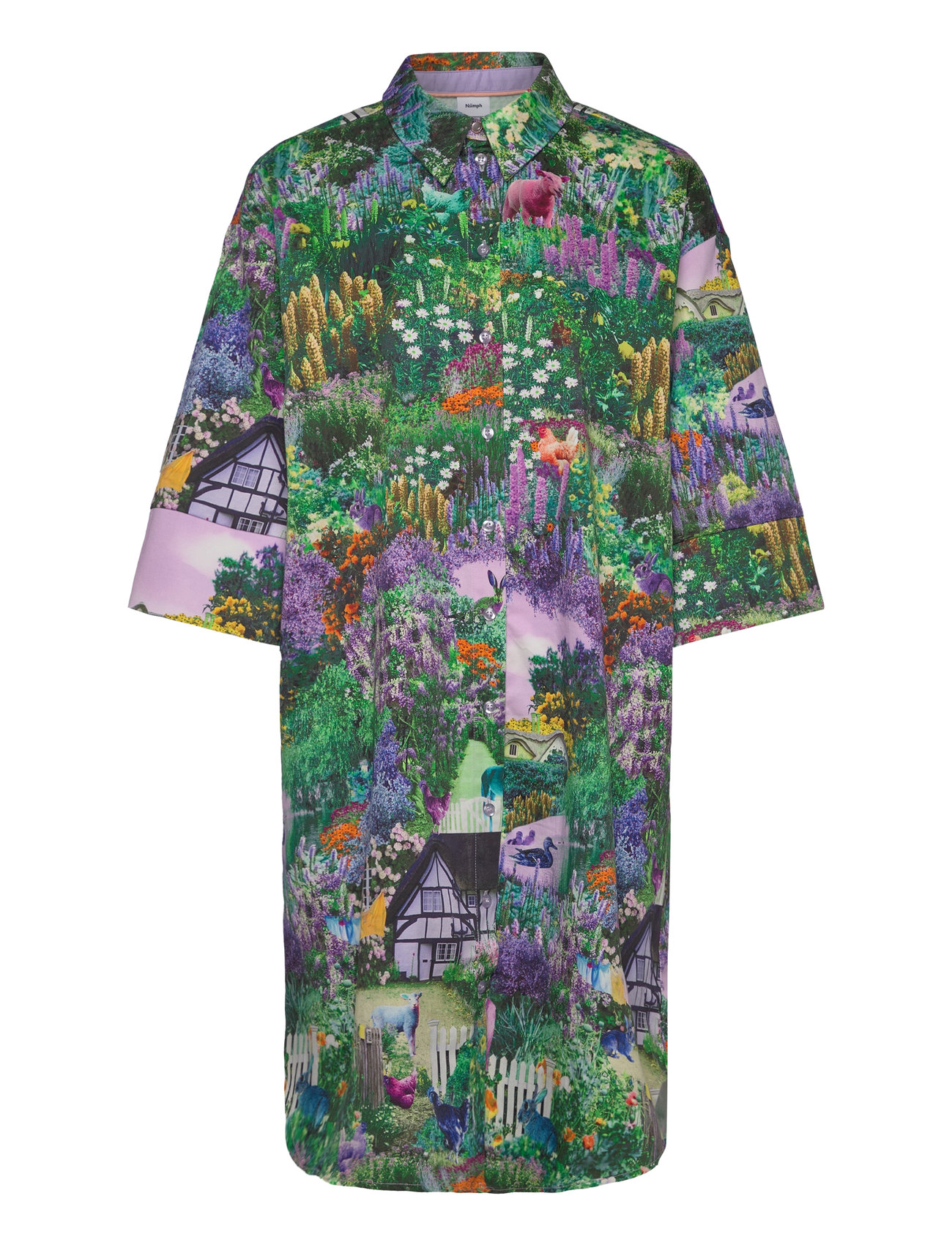 Nugarden Shirt Dress Dresses Shirt Dresses Multi/patterned Nümph