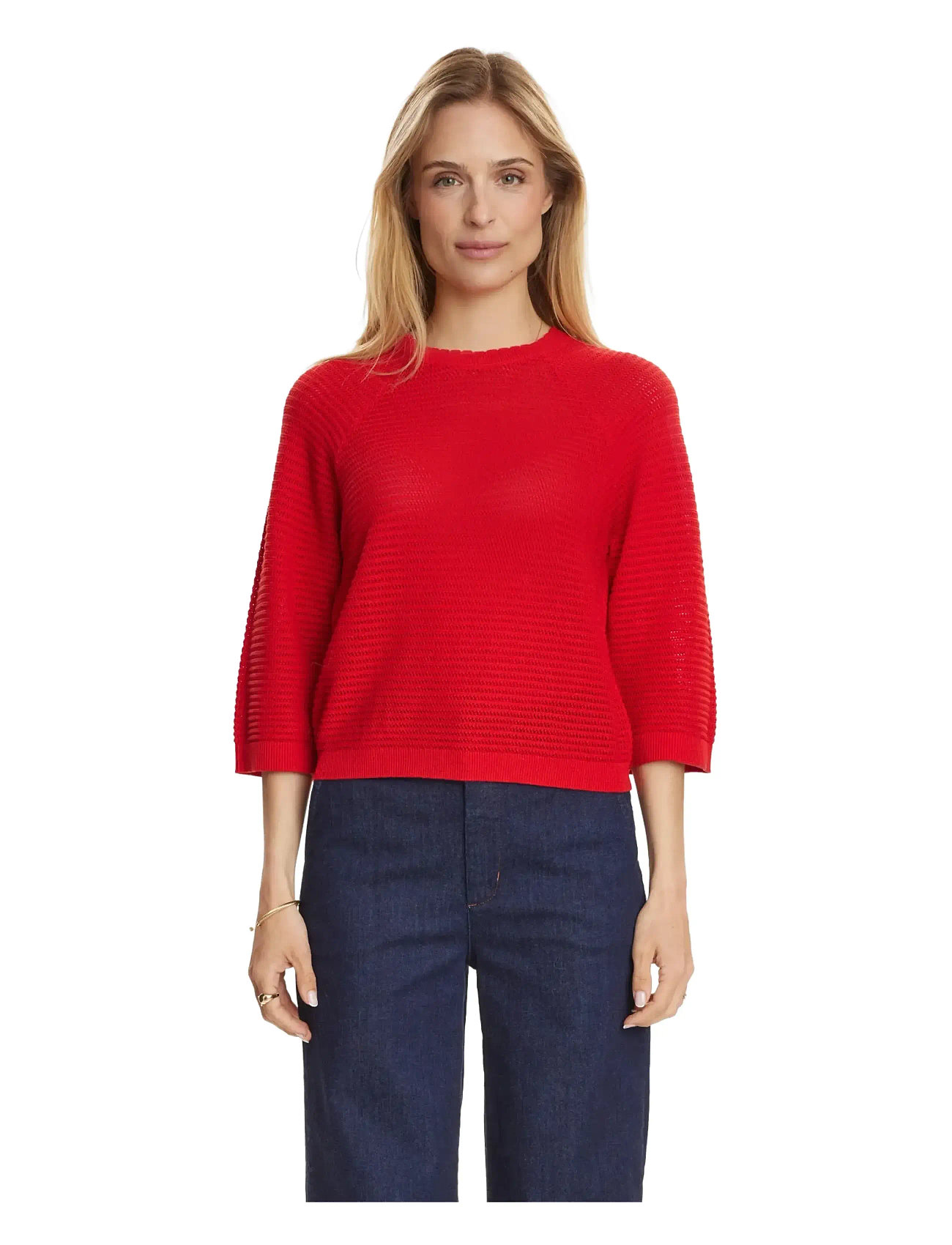 NÜMPH Nuvilde Pullover Rot - L - Damen