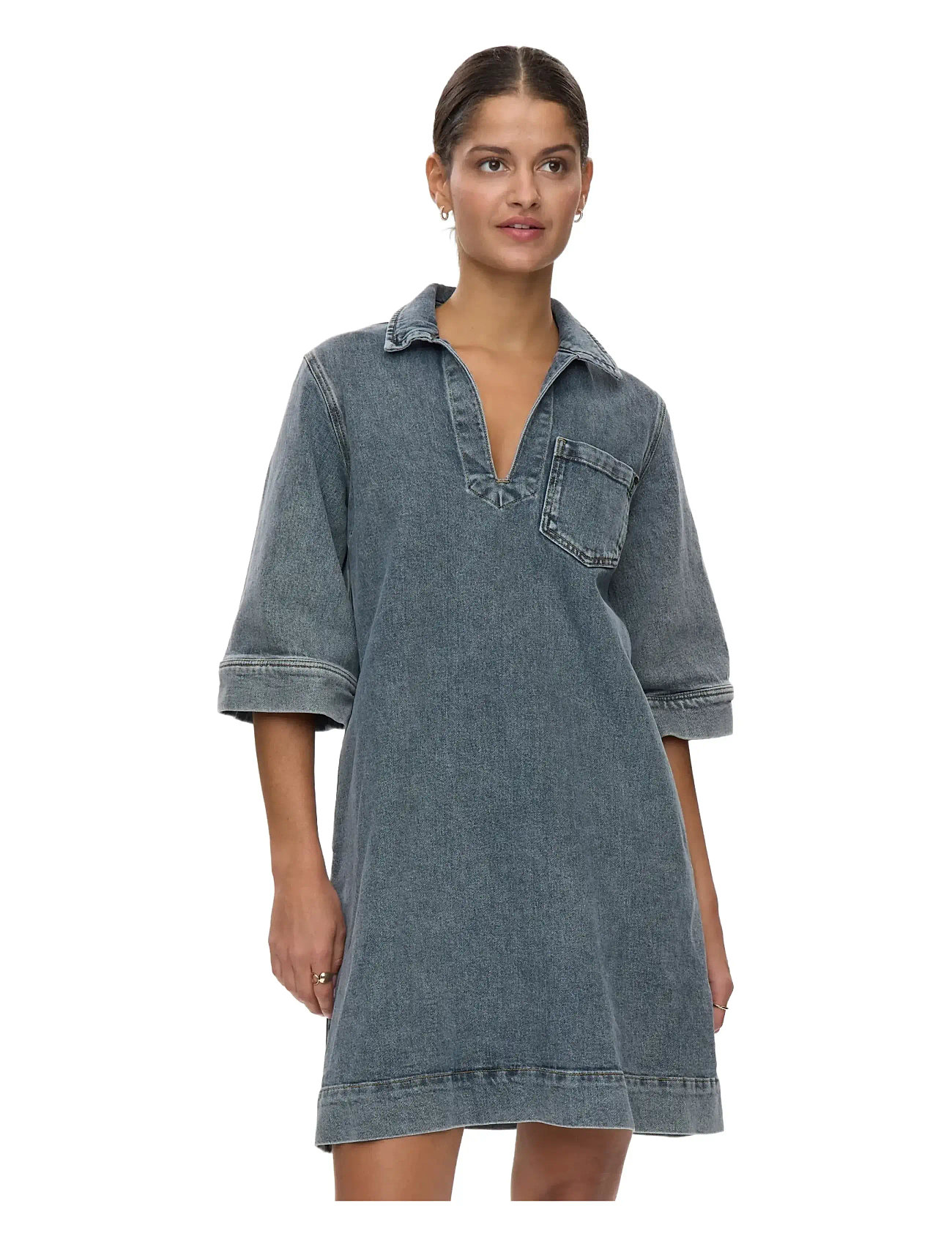 NÜMPH Nutoronto Kleid Blau - 38 - Damen