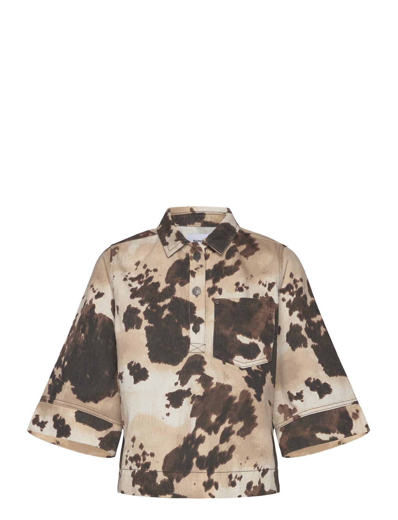 NÜMPH Nuivy Shirt Braun - 34 - Damen