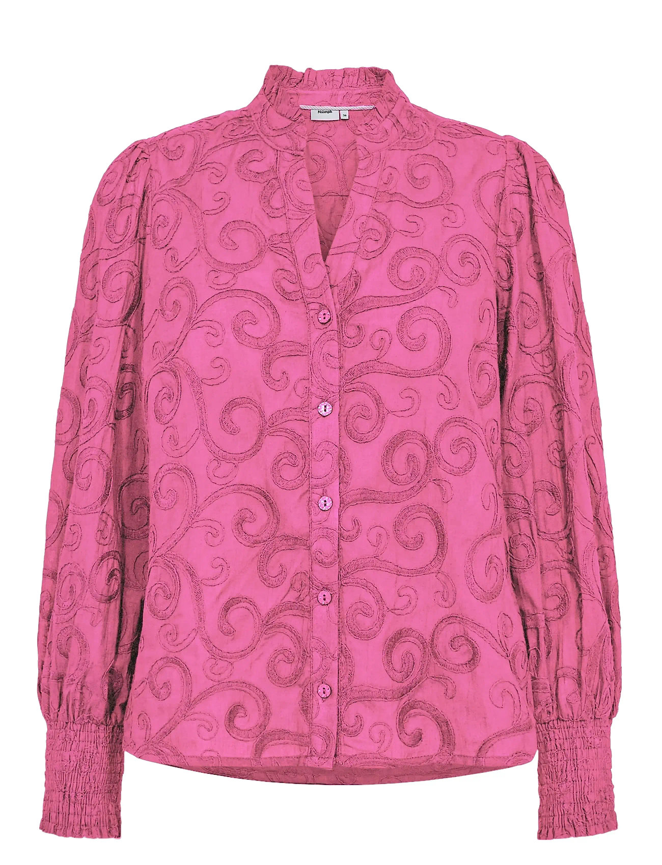 NÜMPH Nutulka Bluse Pink - 42 - Damen
