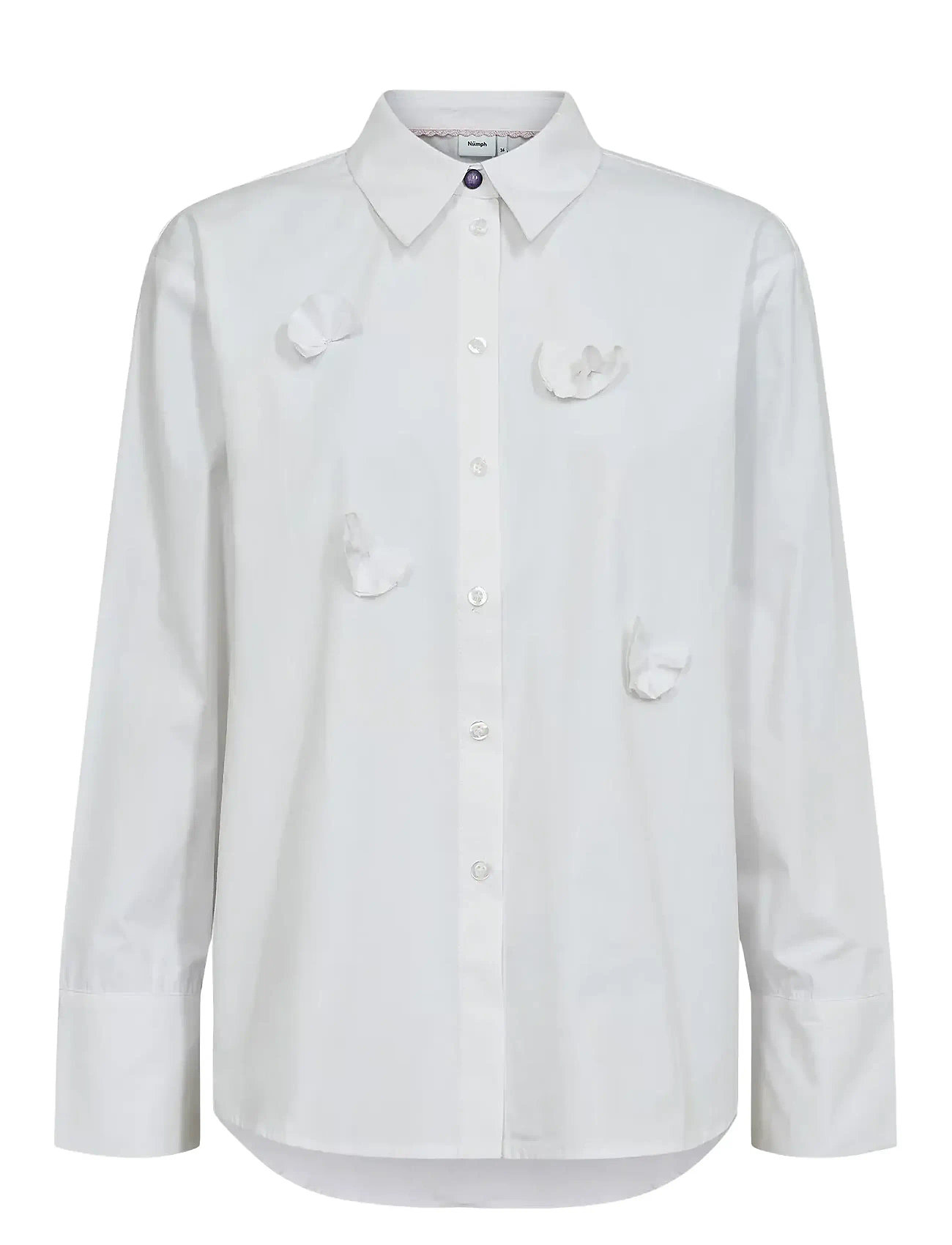NÜMPH Nufani Shirt Weiß - 44 - Damen