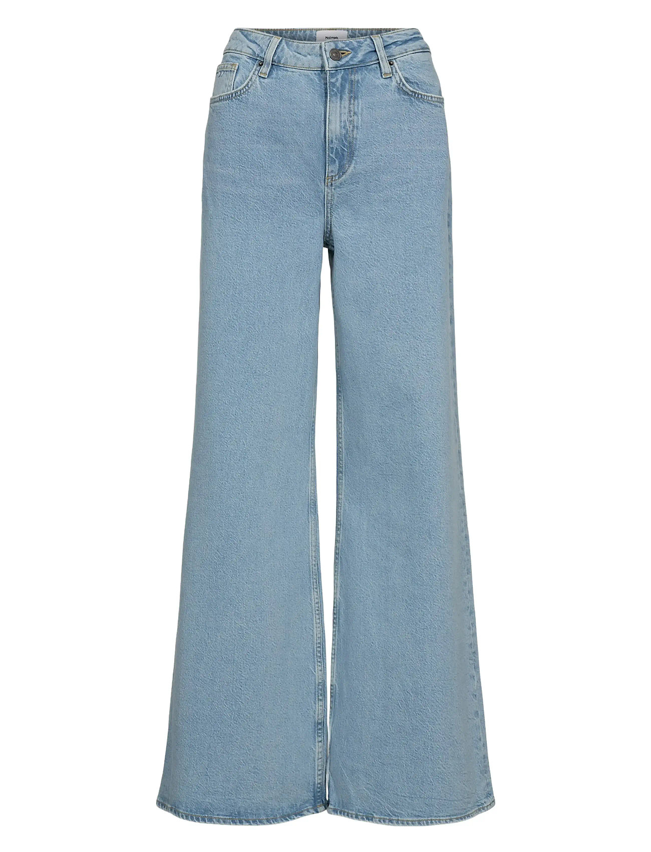 Nümph Nupisa Hr Wide Jeans S3010, 40, Blue, Jeans > Flares, Dame