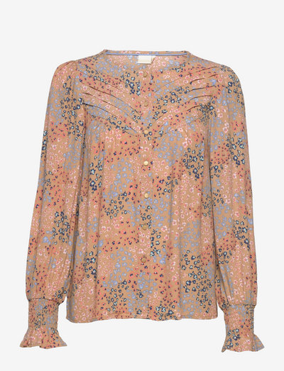 NUVILLIE SHIRT - long sleeved blouses - tannin