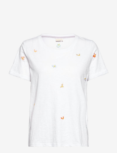 NUDELPHI TEE - t-shirts - bright white