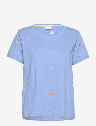 NUDELPHI TEE - t-shirts - della robbia blue