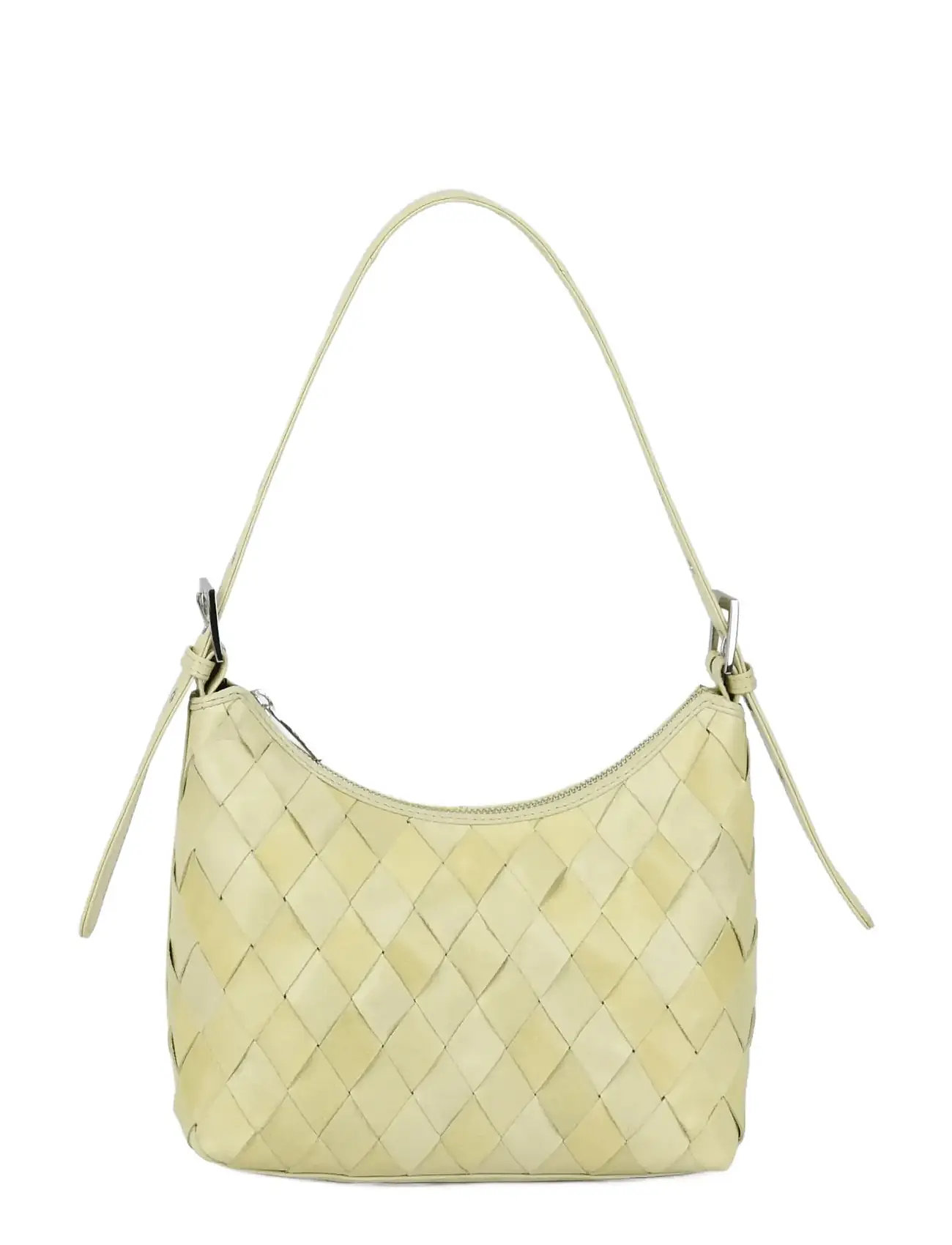 Nunoo Ava Braided Megah Mellow Green, One Size, Green, Tasker > Små Skuldertasker-Crossbody-Tasker, Dame