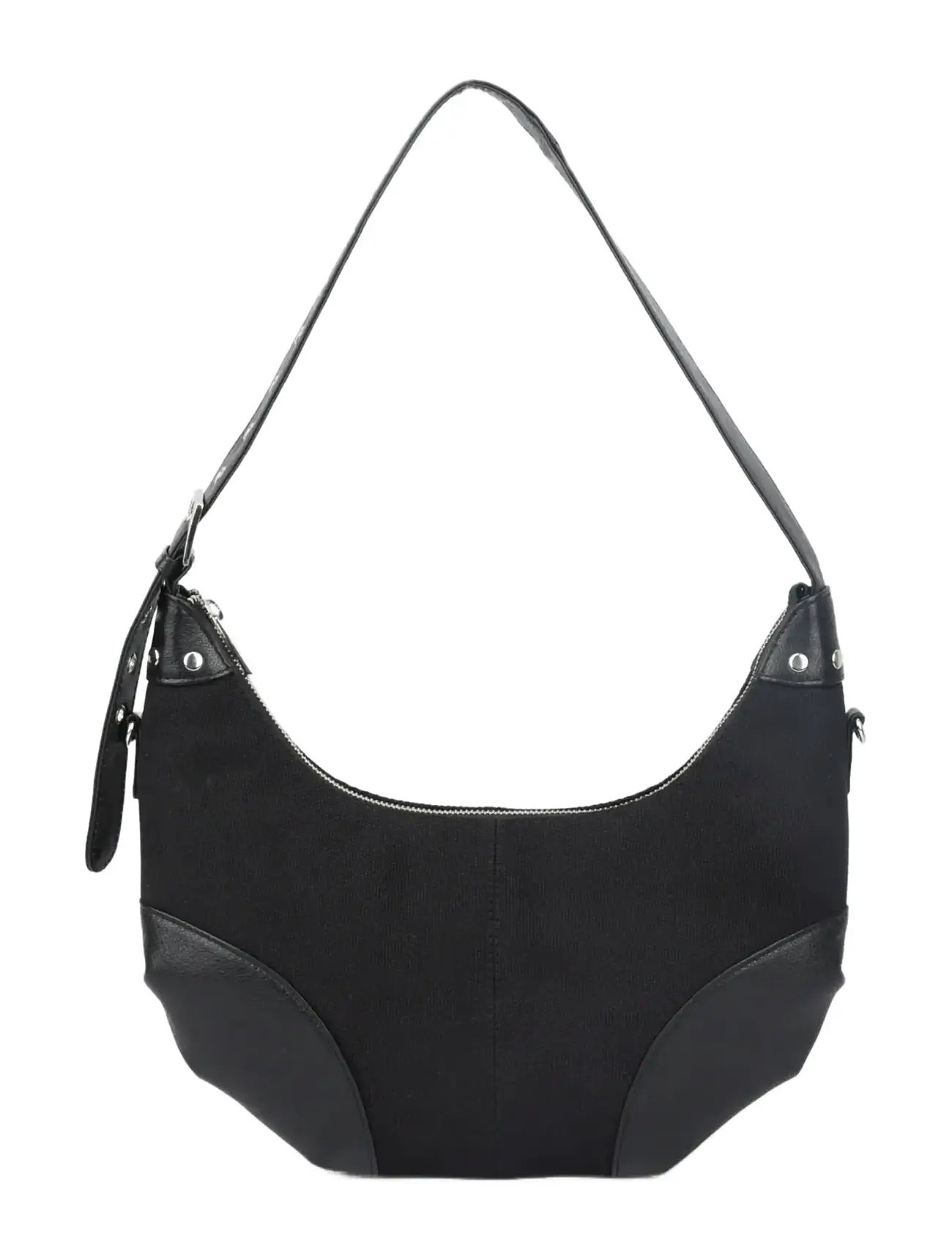 NUNOO Dagmar Canvas Schwarz Schwarz - One Size - Damen