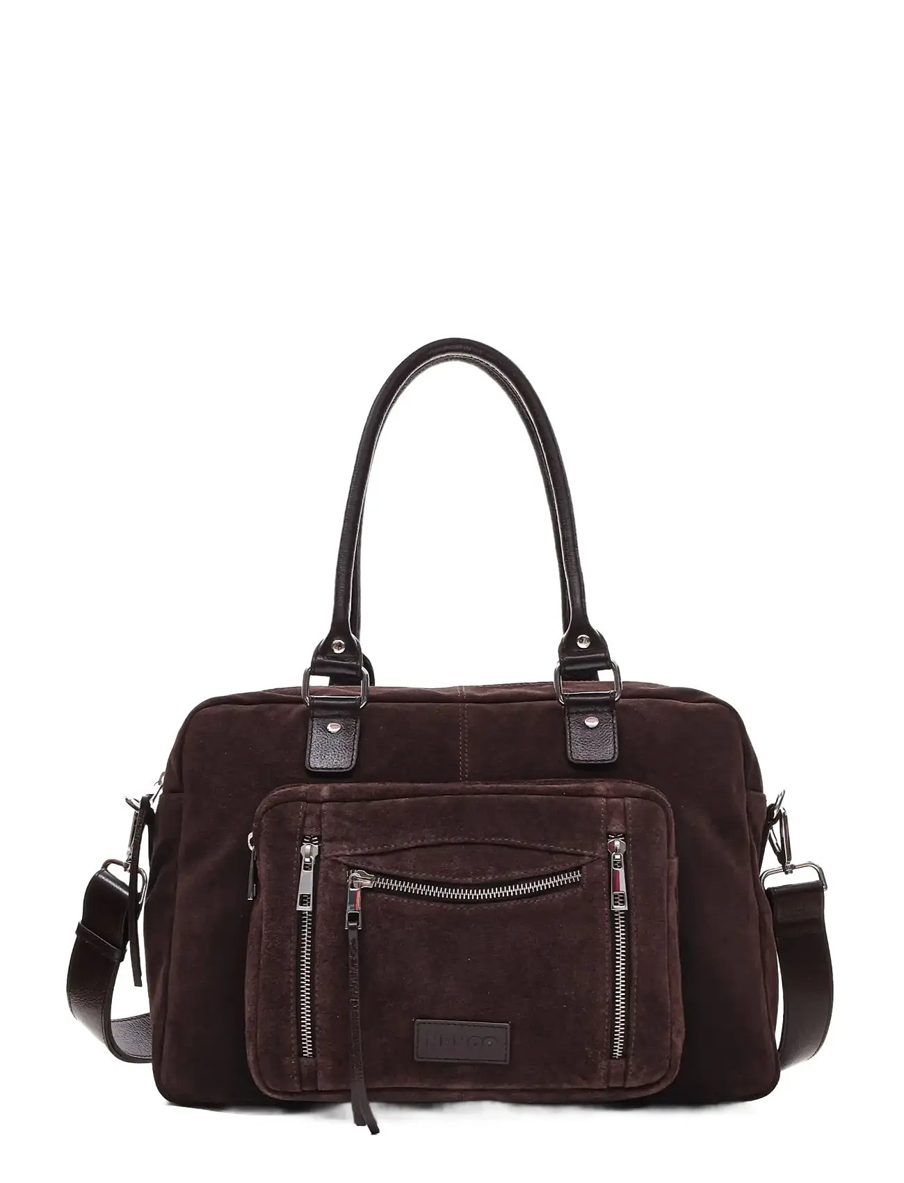 Nunoo Mille Suede Chocolate, One Size, Brown, Tasker > Tasker Med Tophåndtag, Dame