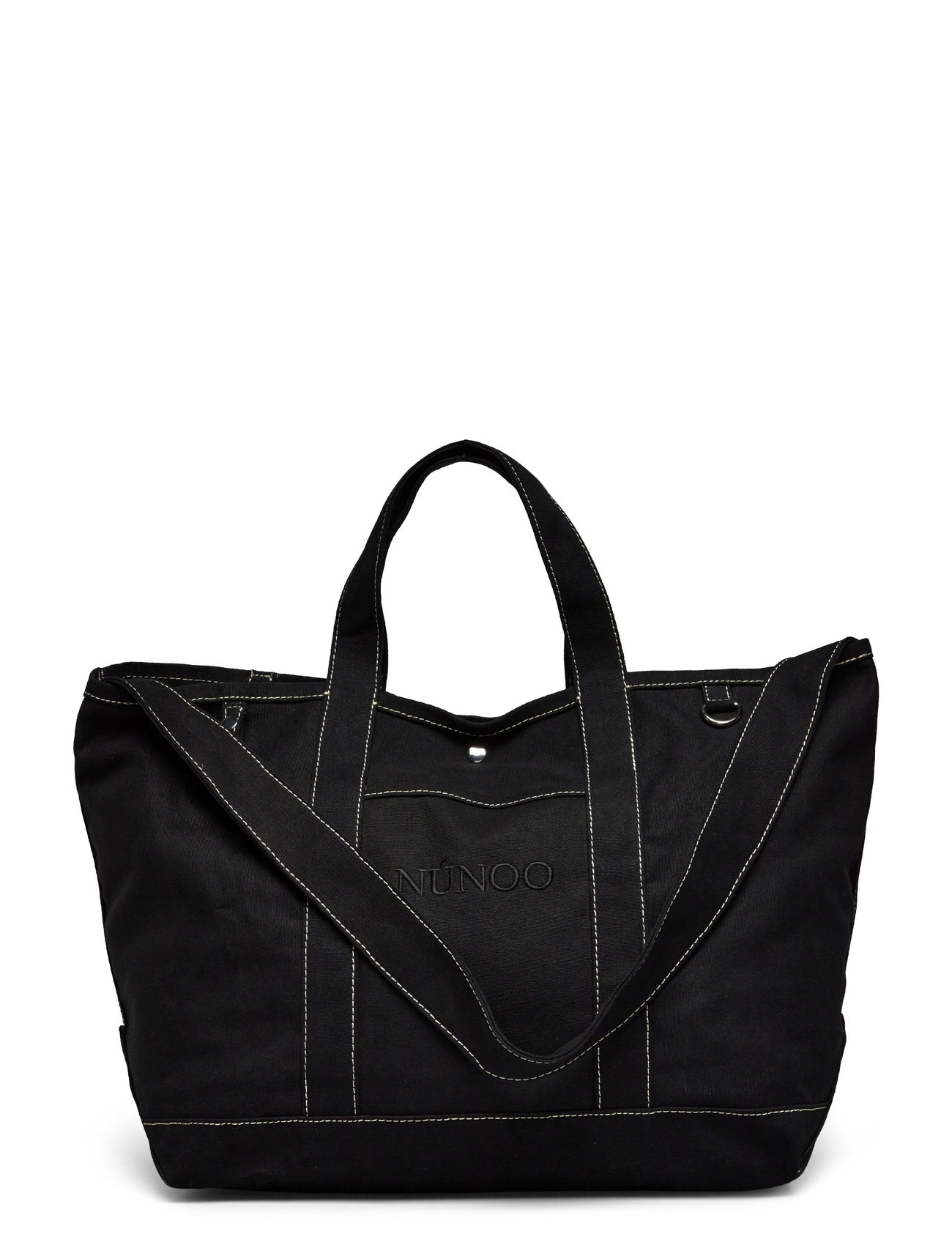 Nunoo Large Tote Recycled Canvas Svart