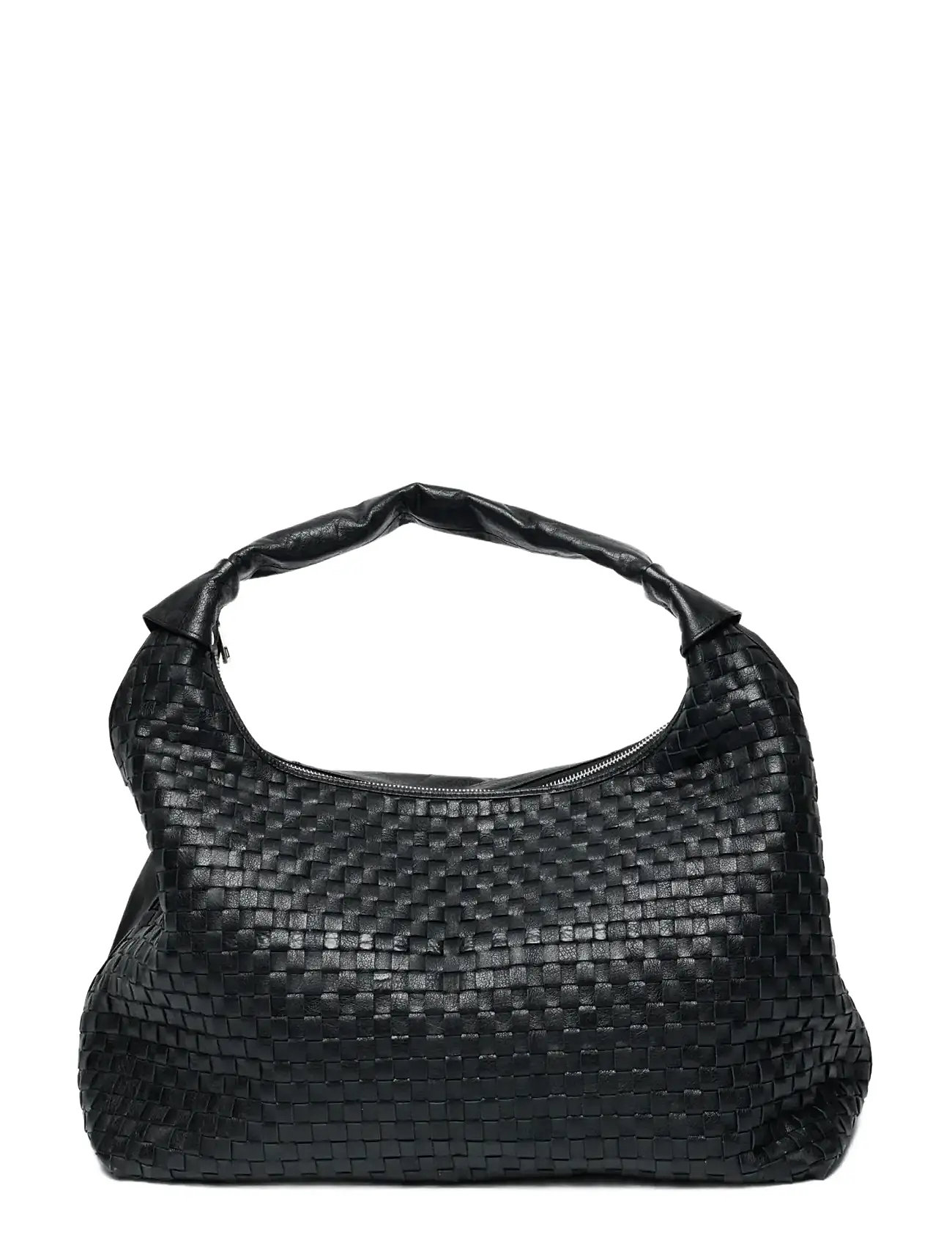 Nunoo Maxi Dandy Braided Mountain Black, One Size, Black, Tasker > Små Skuldertasker-Crossbody-Tasker, Dame