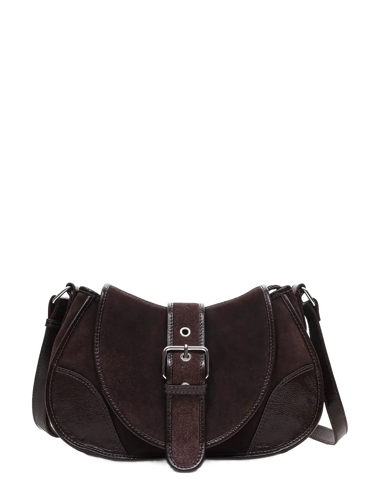 Nunoo Maria Suede Chocolate, One Size, Brown, Tasker > Tasker Med Tophåndtag, Dame