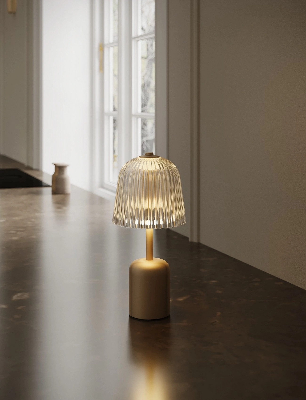 Nuura Asteea Table Portable, One Size, Gold, Belysning > Tilbehør Til Belysning, Unisex
