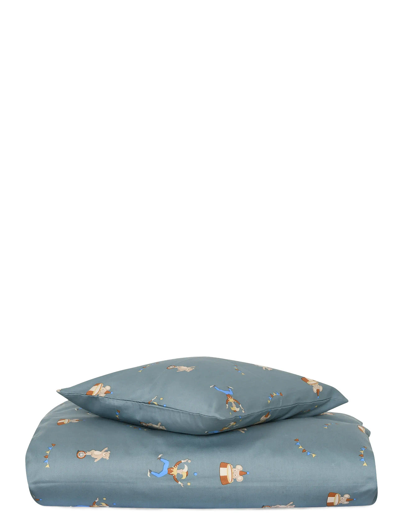 Nuuroo Bera Junior Bed Linen, 100X140;40X45 cm, Blue, Søvntid > Sengesæt, Børn
