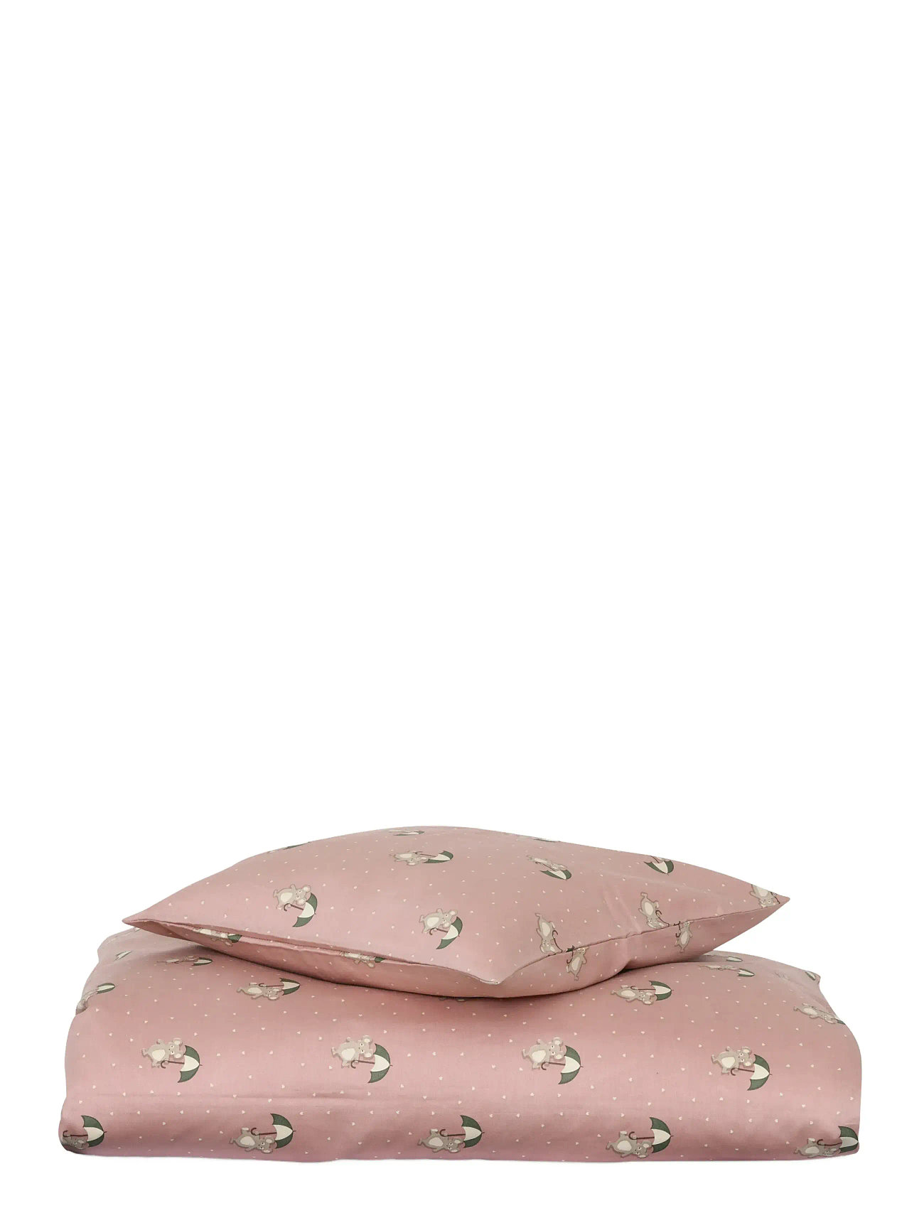 Nuuroo Bera Junior Bed Linen, 100X140;40X45 cm, Pink, Søvntid > Sengesæt, Børn