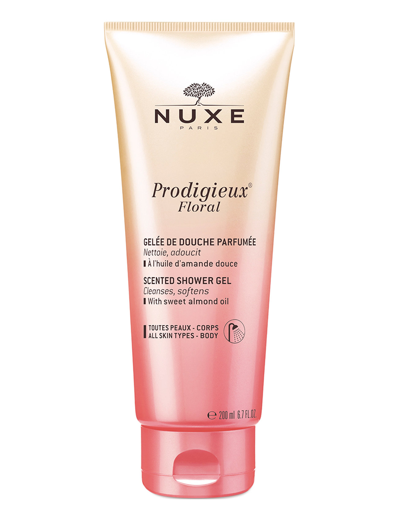 NUXE Prodigieux Florale Shower Gel 200 ml, 200 ml, Nude, Krop > Bad Og Brusebad, Dame