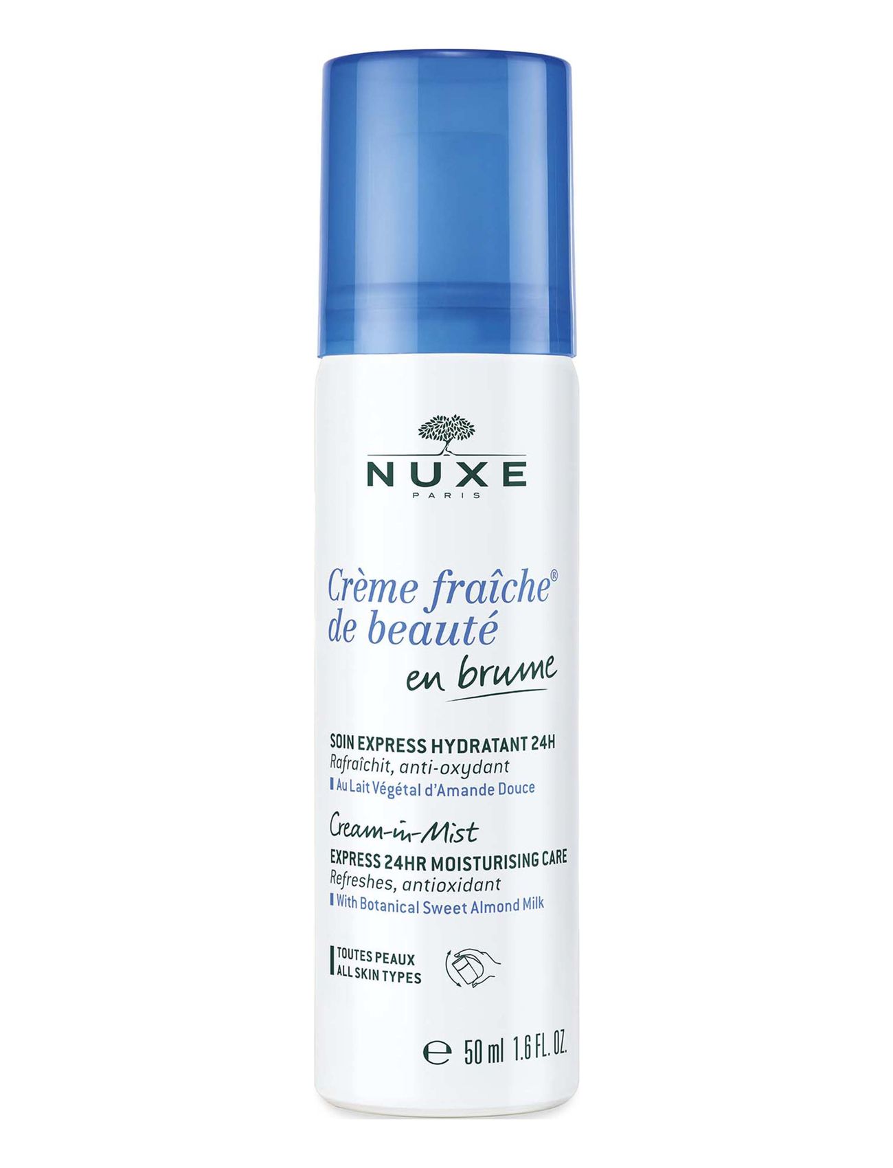 Crème Fraîche® Hydrating Mist 50 Ml Ansiktstvätt Ansiktsvatten Nude NUXE