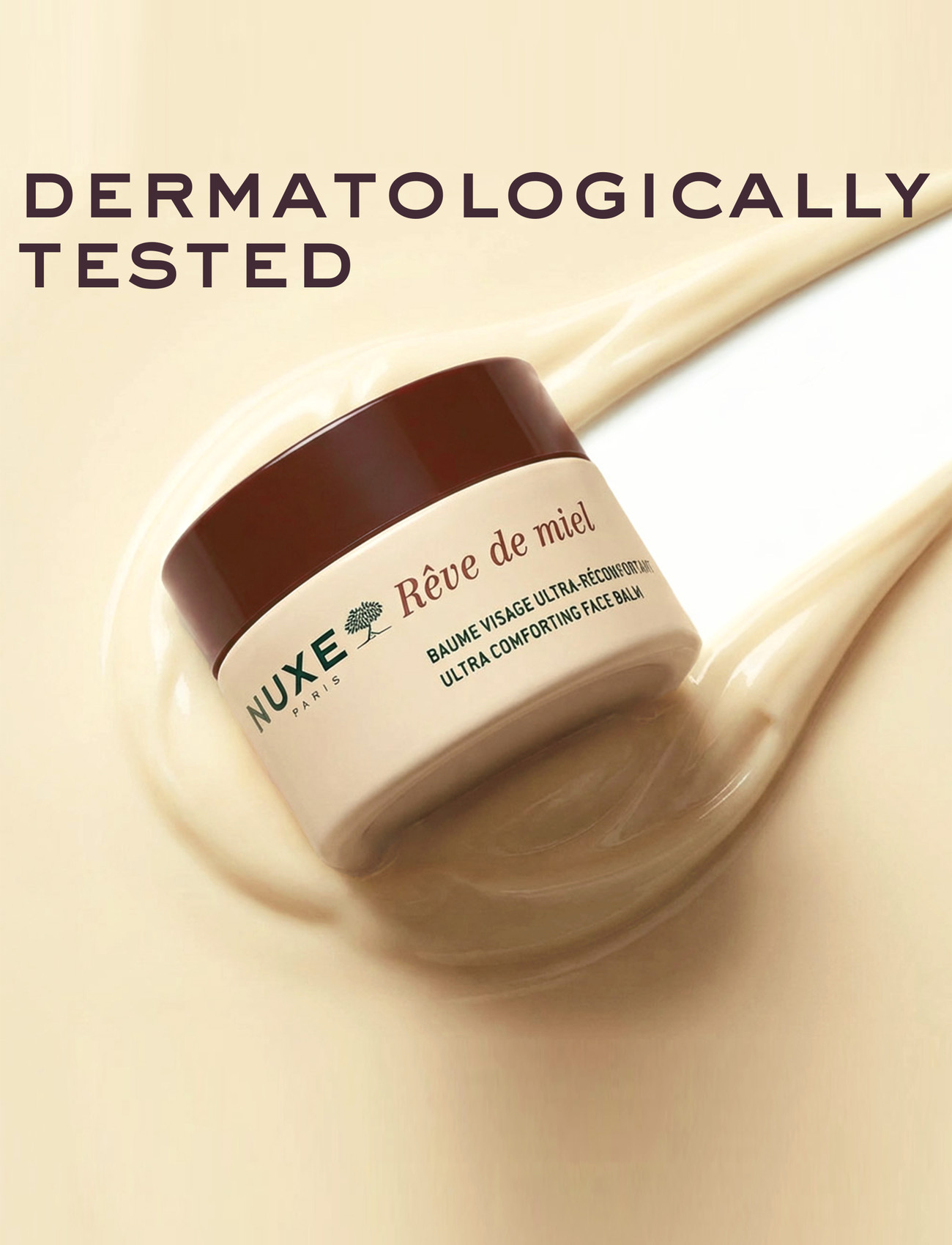 NUXE Ultra Comfortable Face Balm 50 ml, 50 ml, Nude, Fugtighedscreme > Dagcreme, Dame