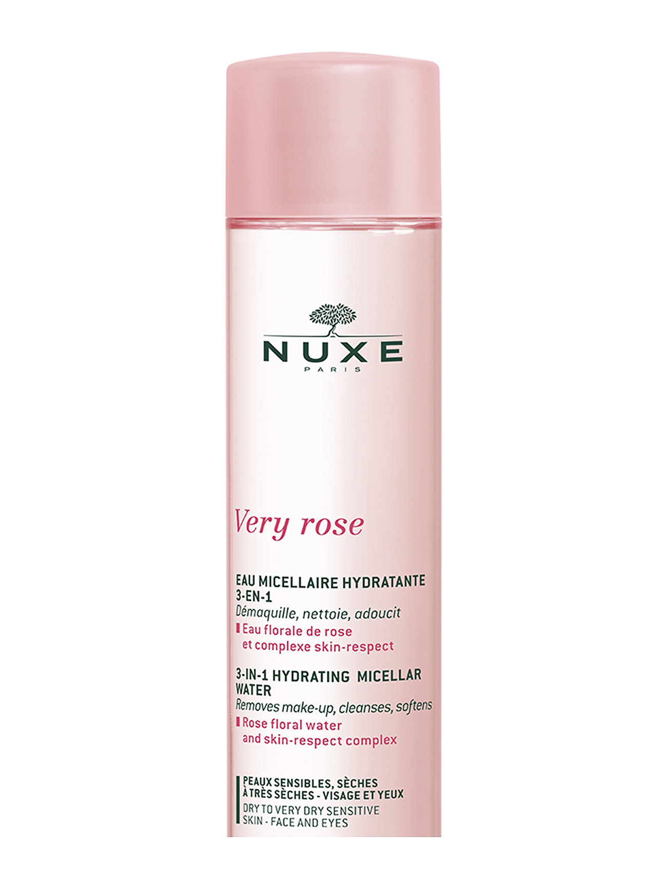 Very Rose Cleansing Water Sensitive Skin 200 Ml Makeupfjerner Nude NUXE