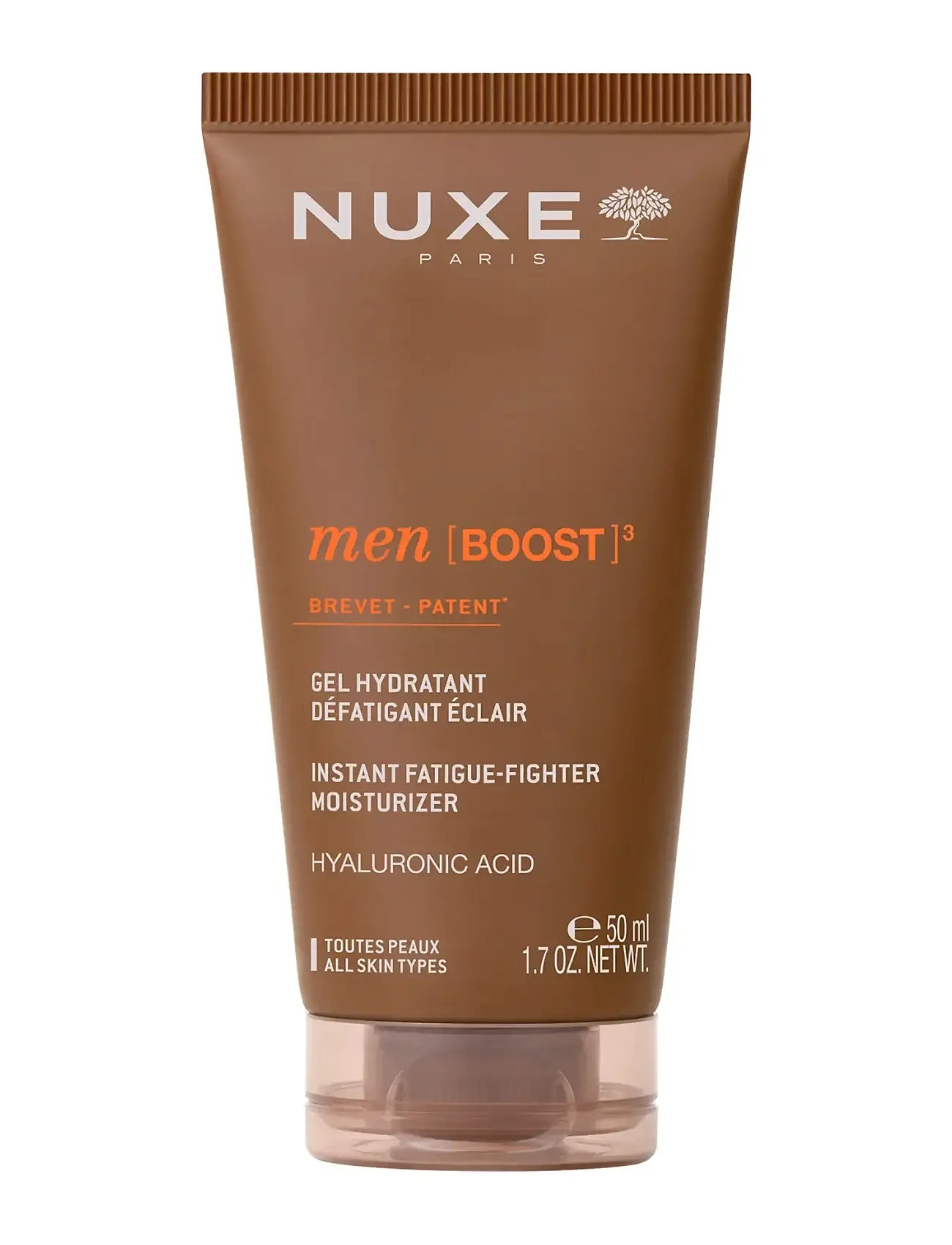 NUXE Nuxe Men Moist Gel, 50 ml, Brown, Ansigt > Fugtighedscreme, Herre