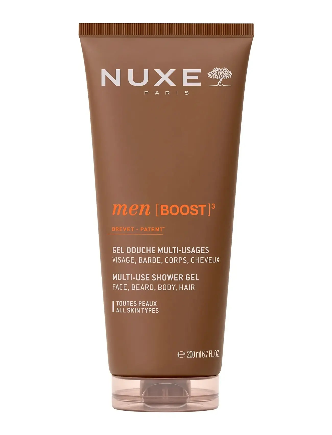 NUXE Nuxe Men Multi Shower Gel, 200 ml, Nude, Krop > Bad Og Brusebad, Herre