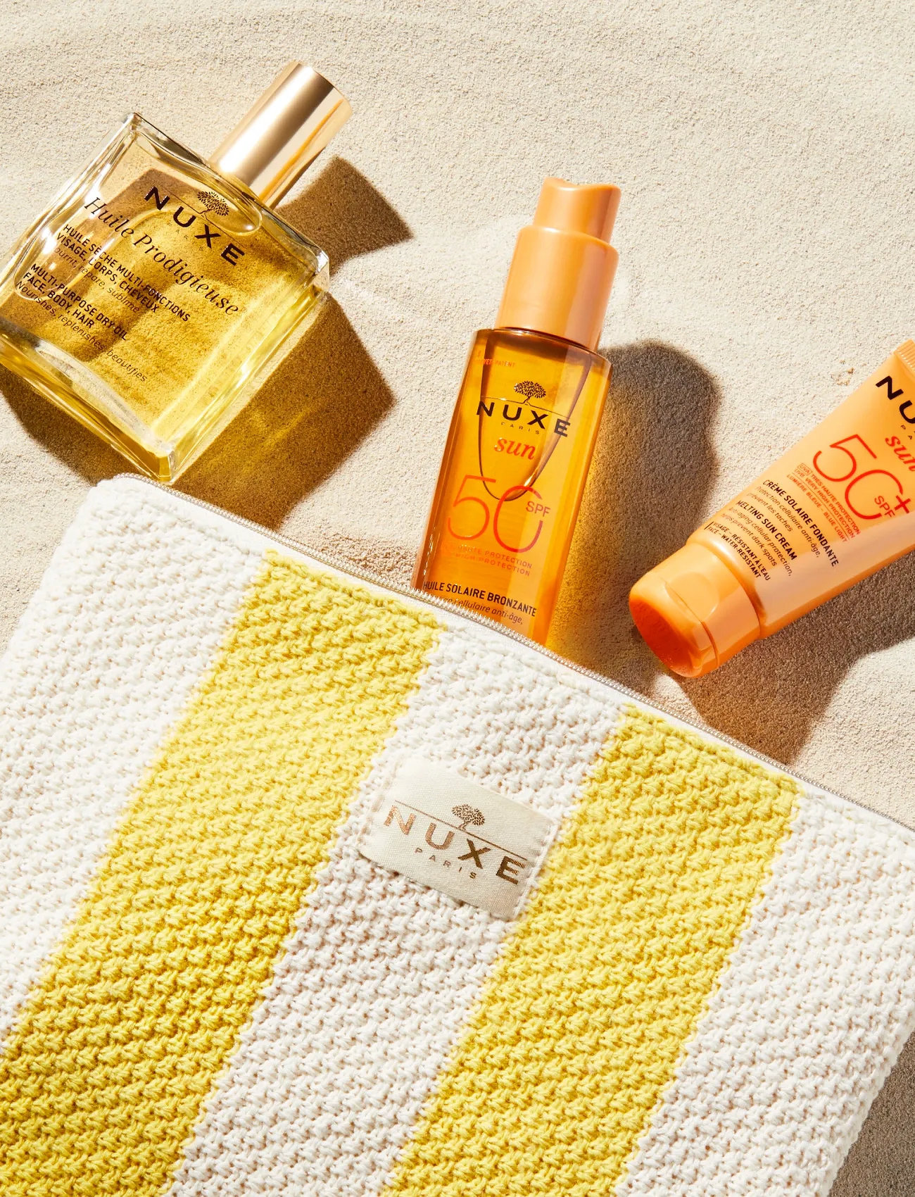 NUXE Nuxe Sun Travel Kit 2025, One Size, Yellow, Solpleje > Ansigt, Dame