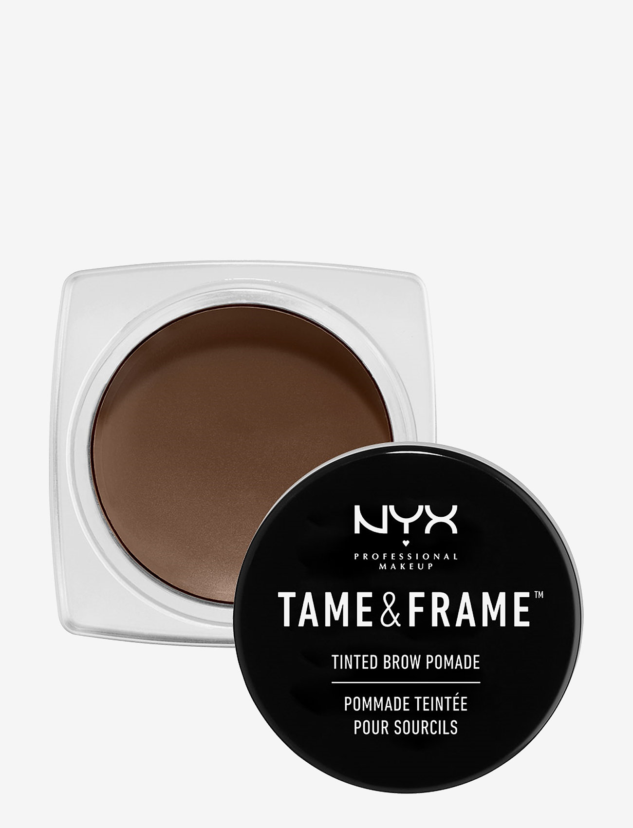 NYX PROFESSIONAL MAKEUP - TAME & FRAME TINTED BROW POMADE - Ögonbrynsskugga - brunette - 0
