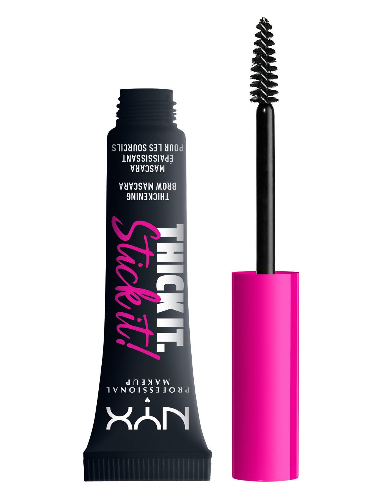 NYX Professional Makeup Nyx Professional Makeup Thick It. Stick It! Brow Mascara Svart