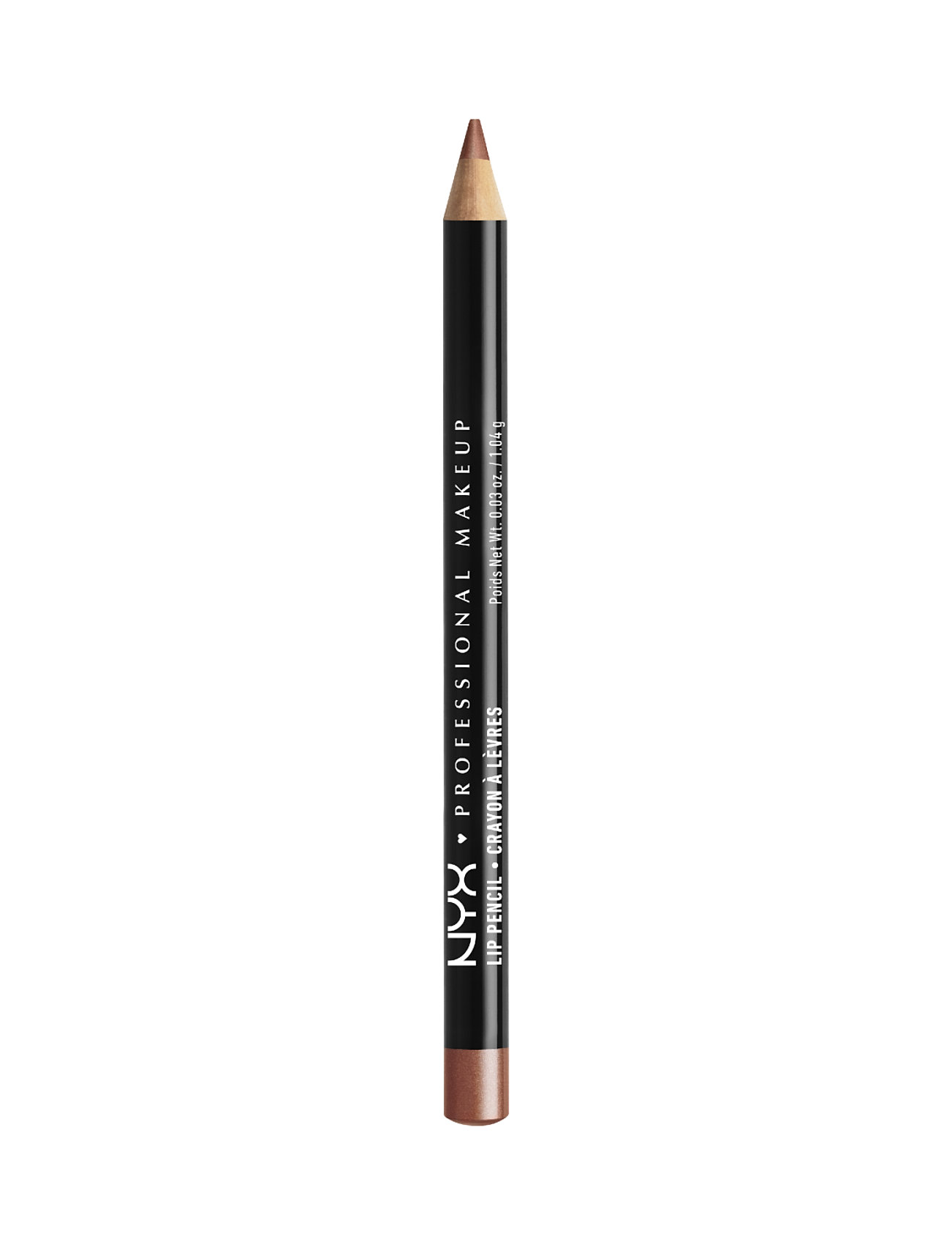 NYX Professional Makeup Slim Lip Pencil, 2.8G, Brown, Læber > Lipliner, Dame