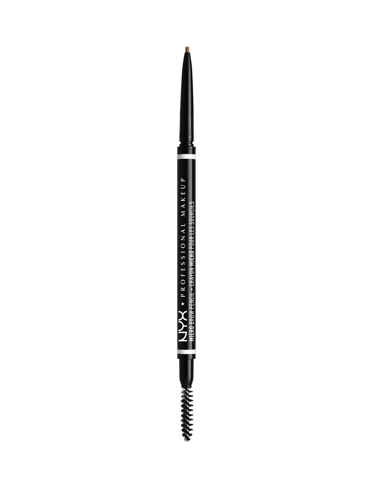 Nyx Professional Makeup Micro Brow 01 Taupe Brow Pen 0,1G Øjenbrynsblyant Makeup NYX Professional Makeup