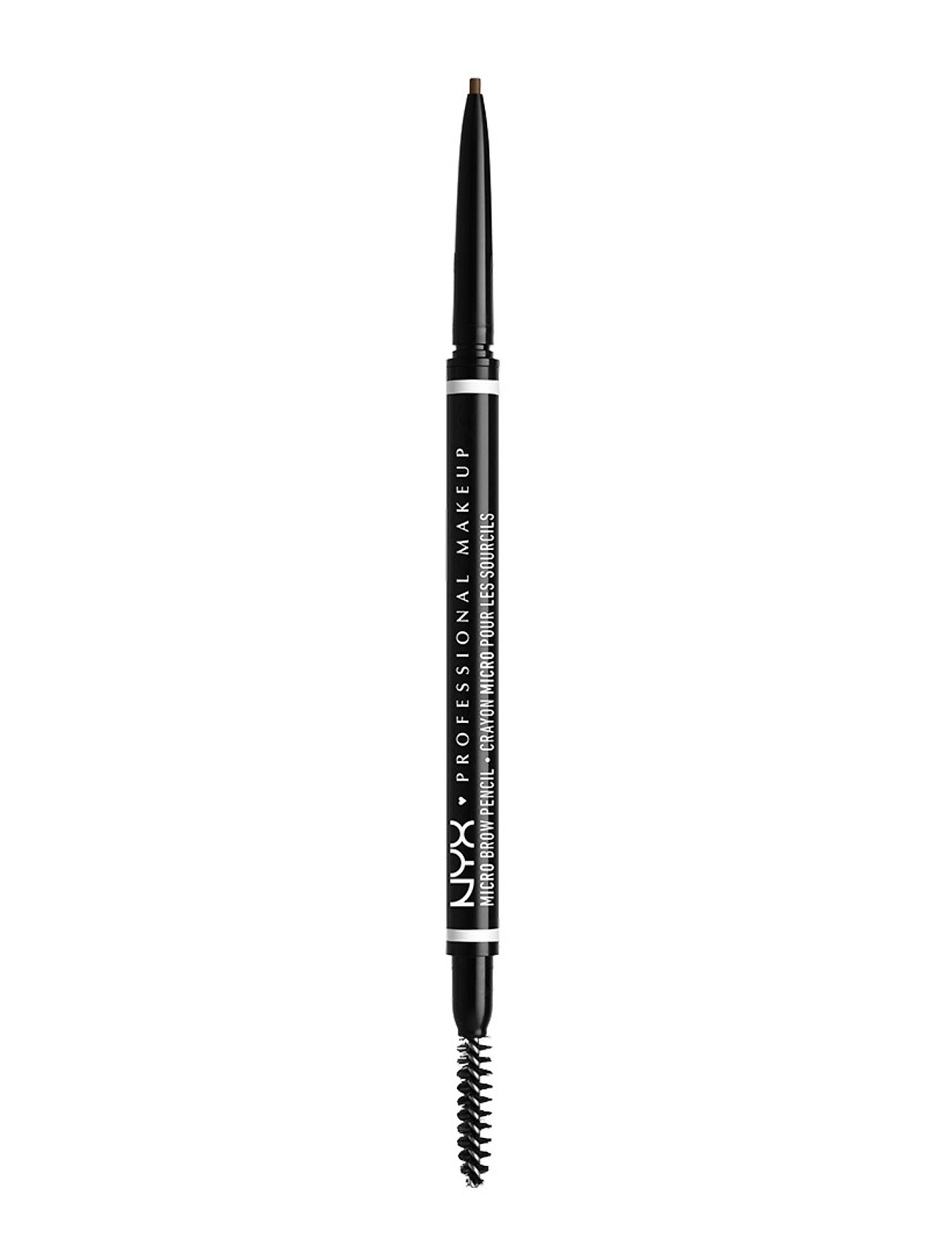 Nyx Professional Makeup Micro Brow 05 Ash Brown Brow Pen 0,1G Øjenbrynsblyant Makeup Brown NYX Professional Makeup