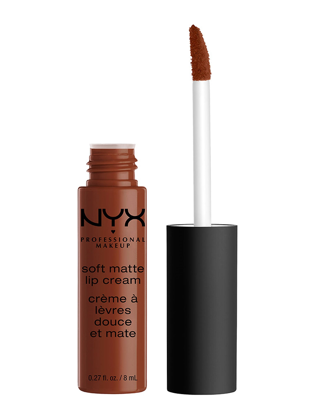 Soft Matte Lip Cream Lipgloss Makeup Brown NYX Professional Makeup