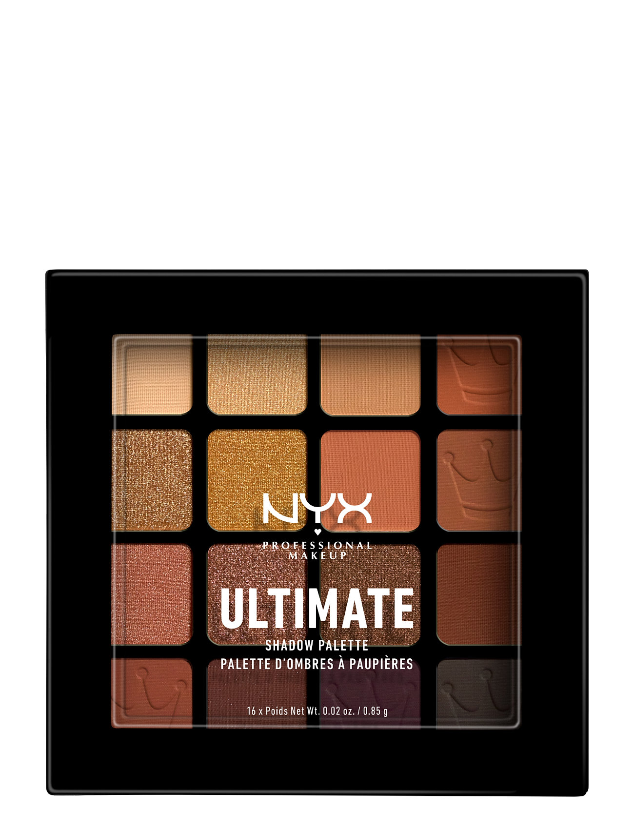 NYX Professional Makeup Ultimate Queen Shadow Palette 16 Pan Multi/patterned