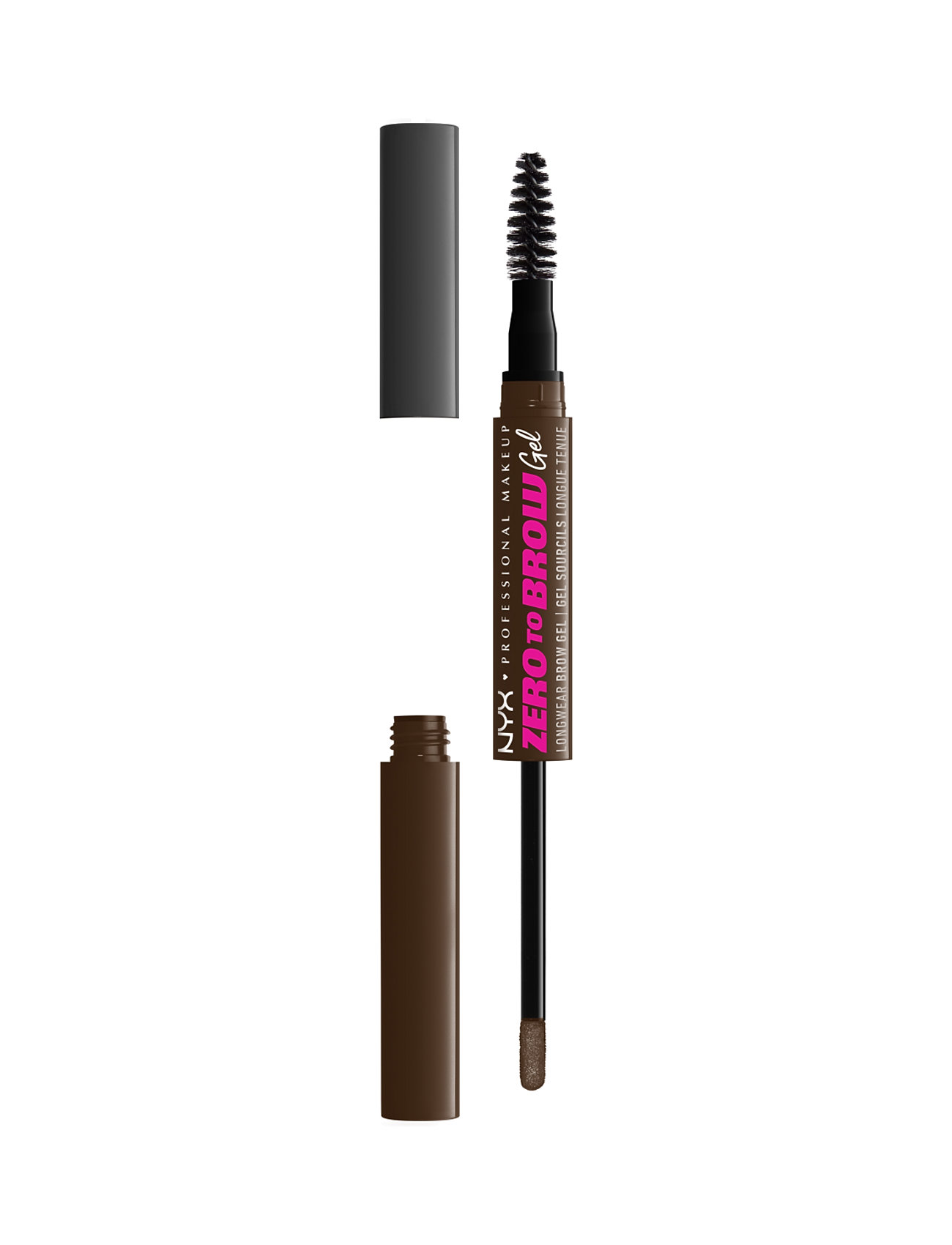 NYX Professional Makeup Zero To Brow Longwear Brow Gel - Espresso Brun