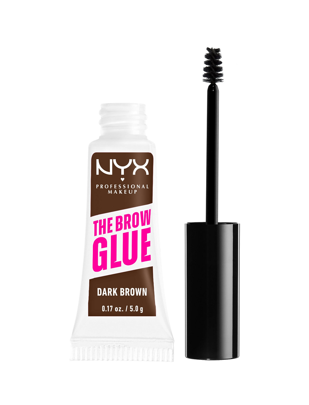 NYX Professional Makeup Nyx Professional Makeup, The Brow Glue Instant Brow Styler, 04 Dark Brown, 5G Brun