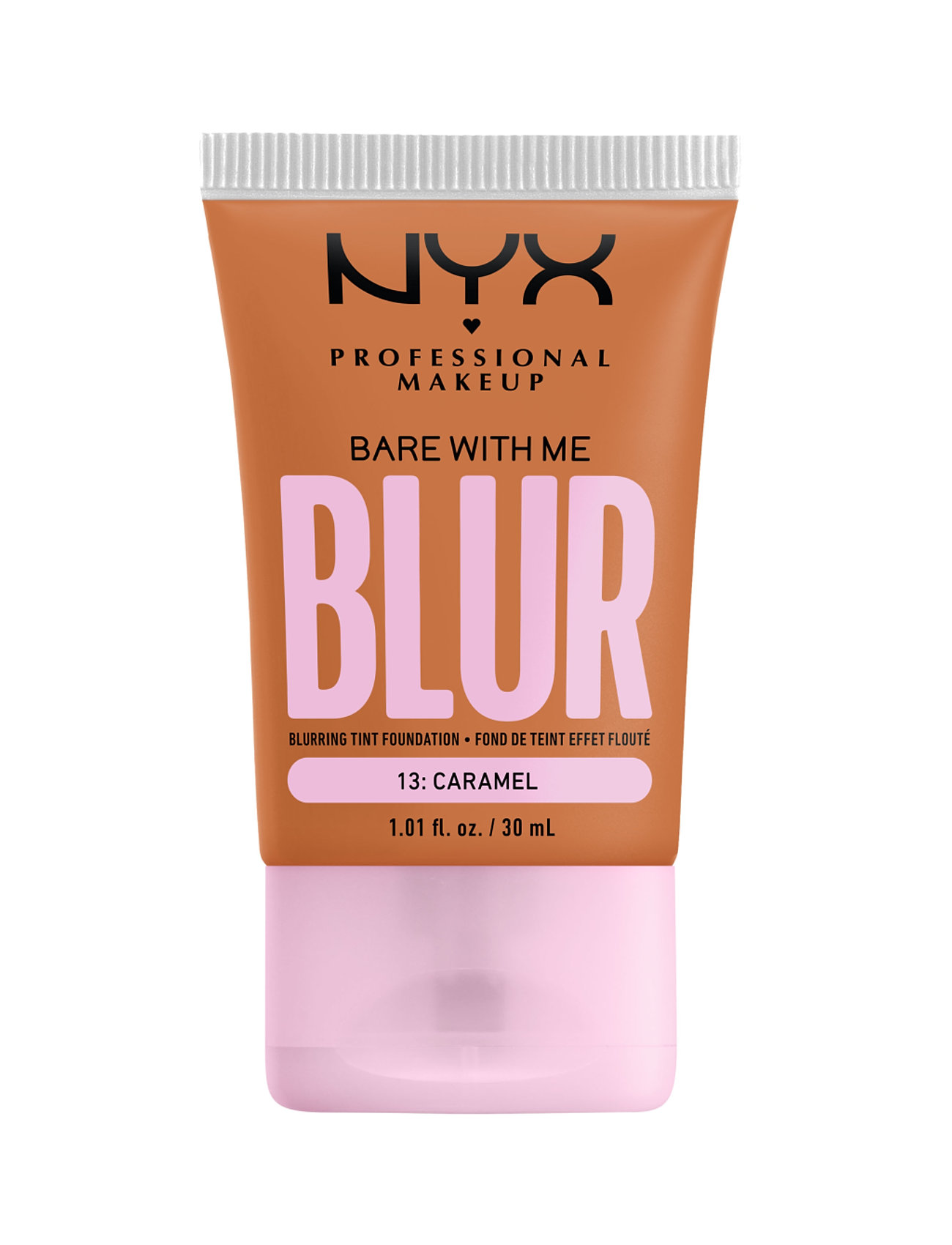 NYX Professional Makeup Nyx Professional Make Up Bare With Me Blur Tint Foundation 13 Caramel, 30 ml, Ansigt > Foundation, Dame